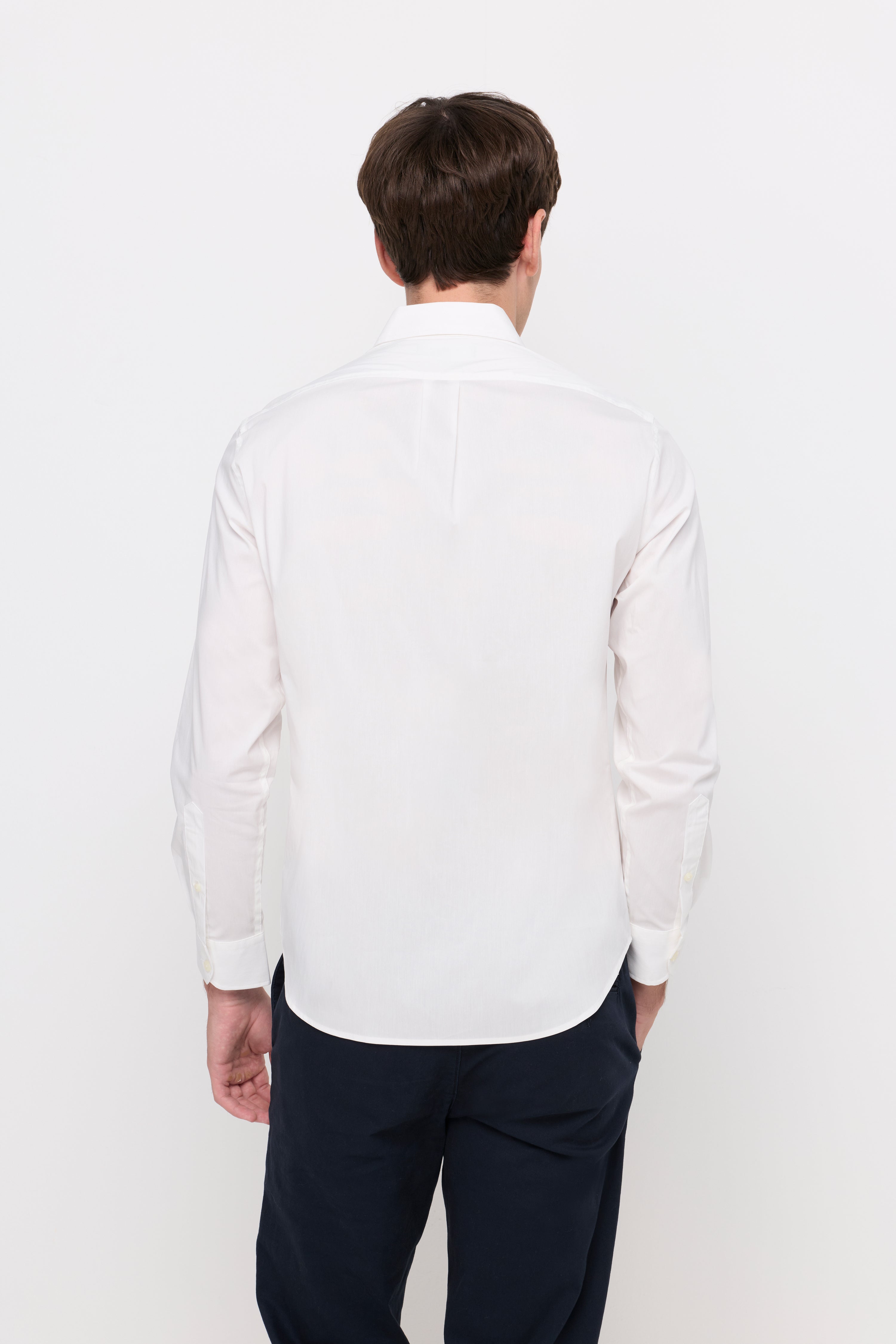 Signature Long Sleeve Shirt Off-White