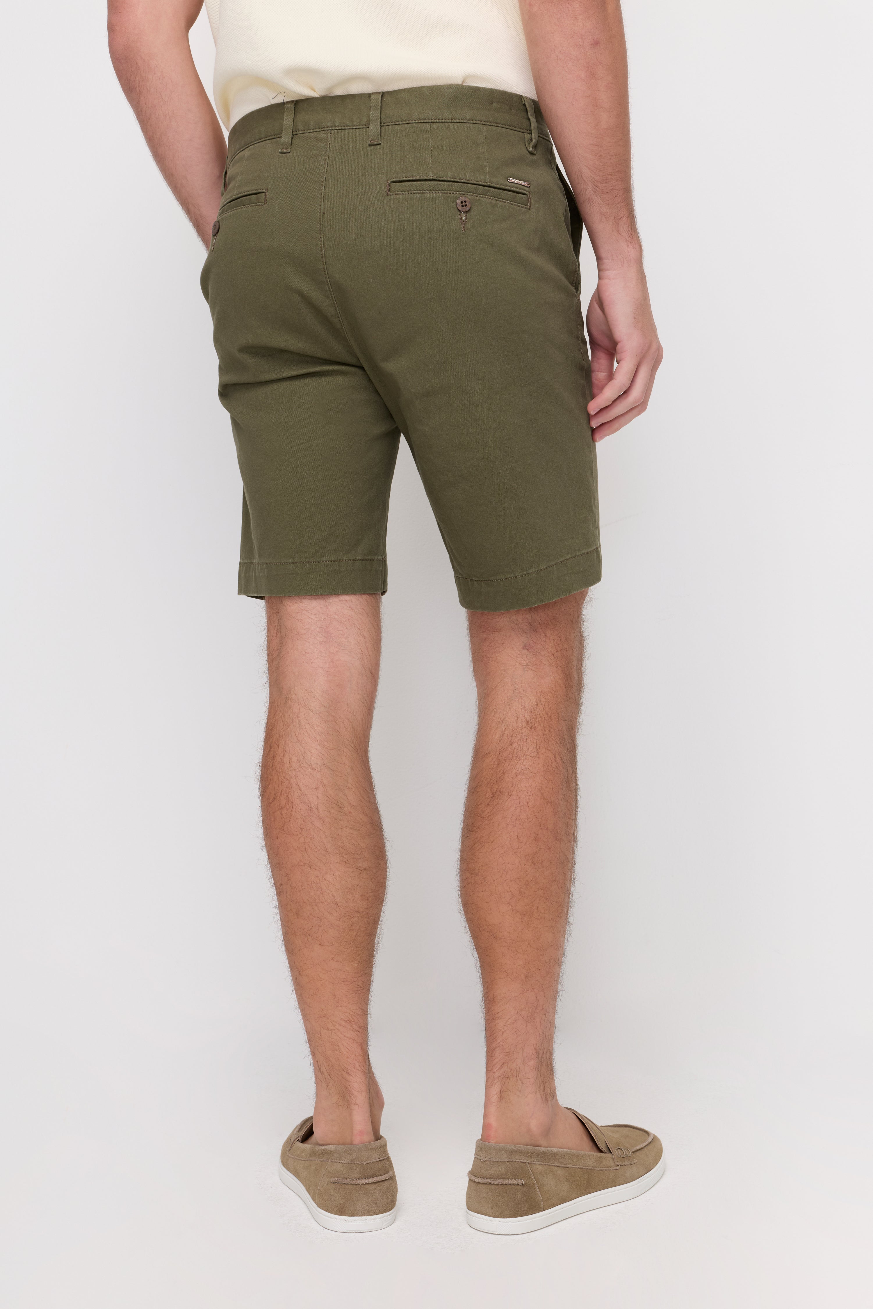 Chino 9-Inch Shorts Pants Dark Green