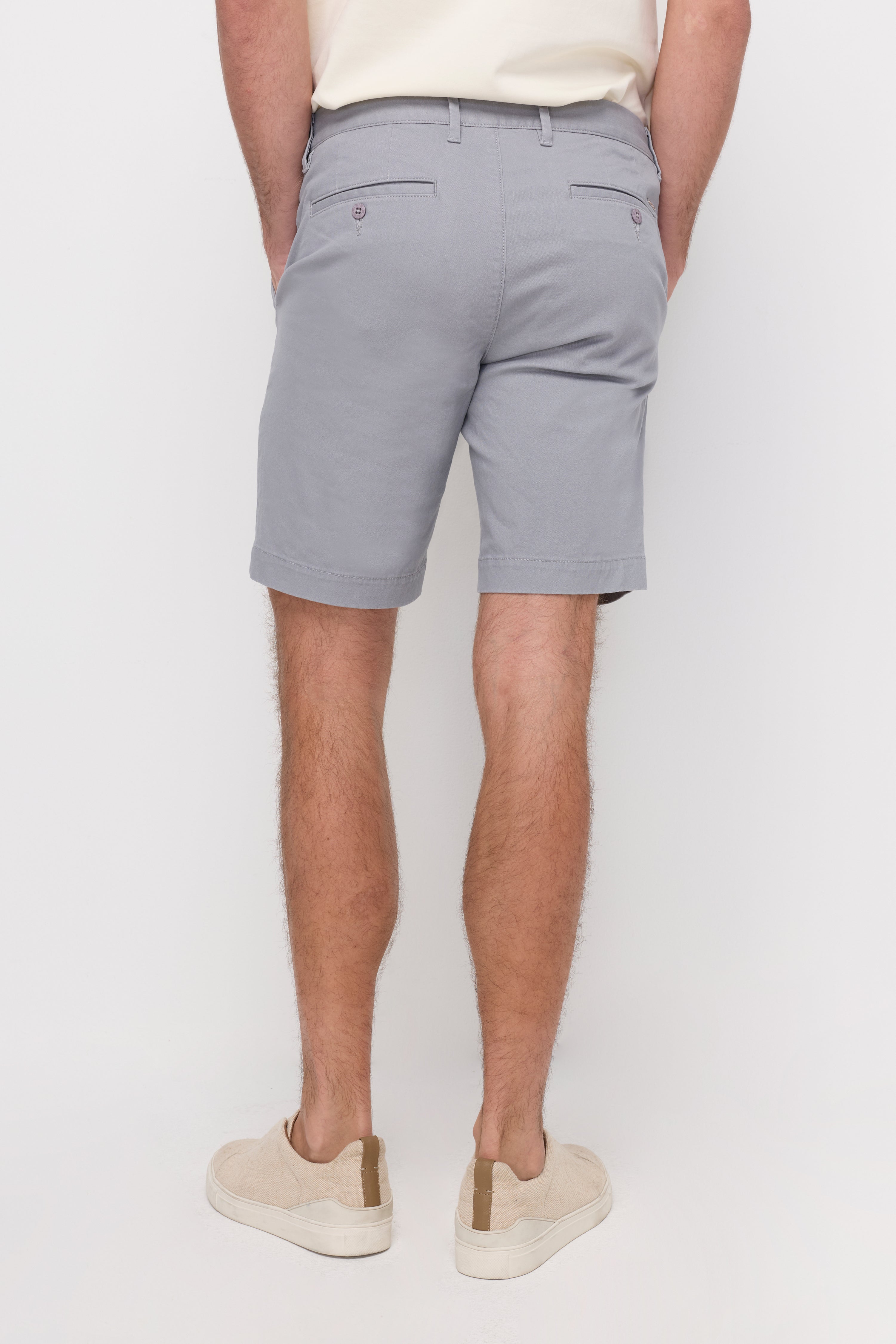 Chino 9-Inch Shorts Pants Light Grey