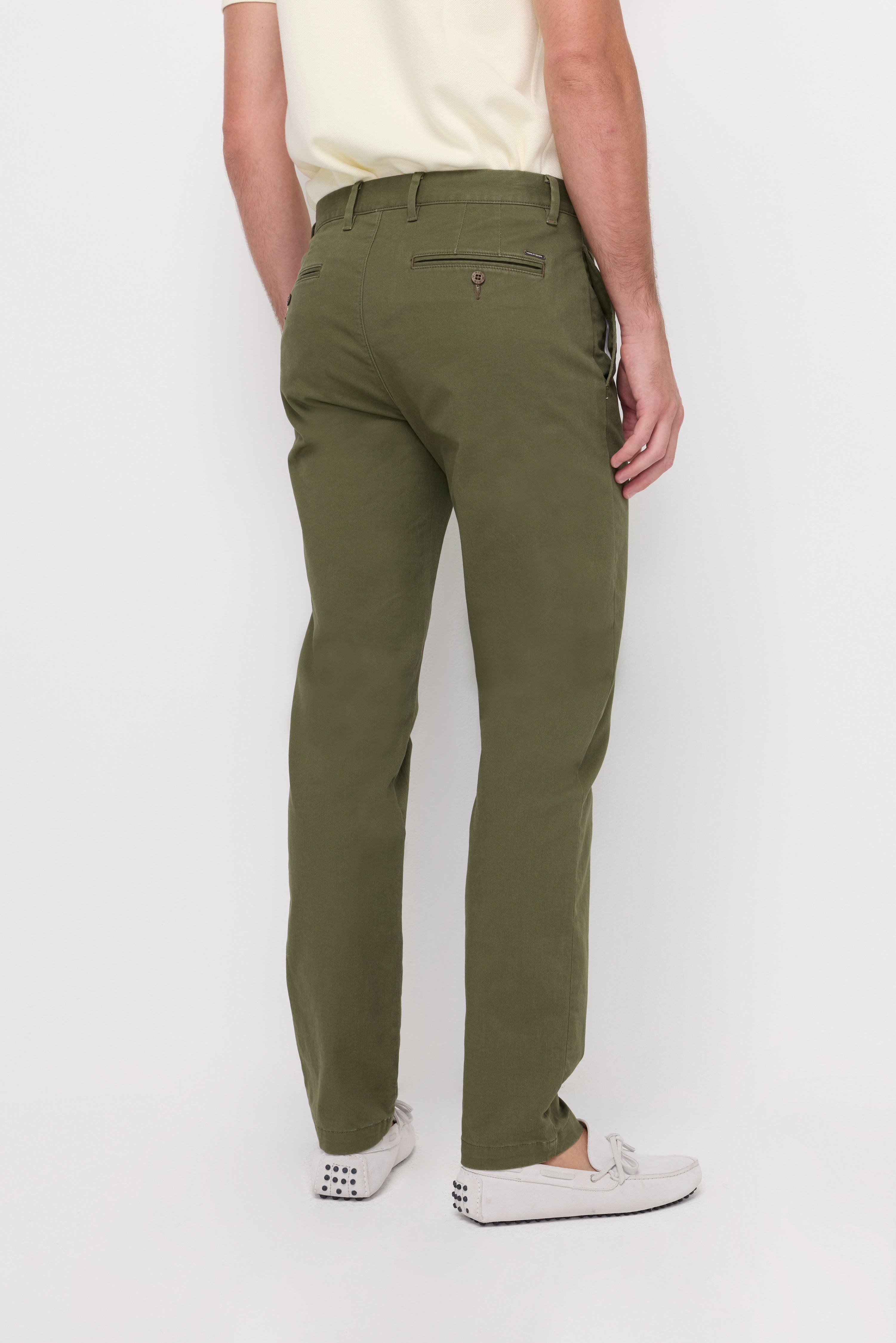 Chino Trousers Dark Green