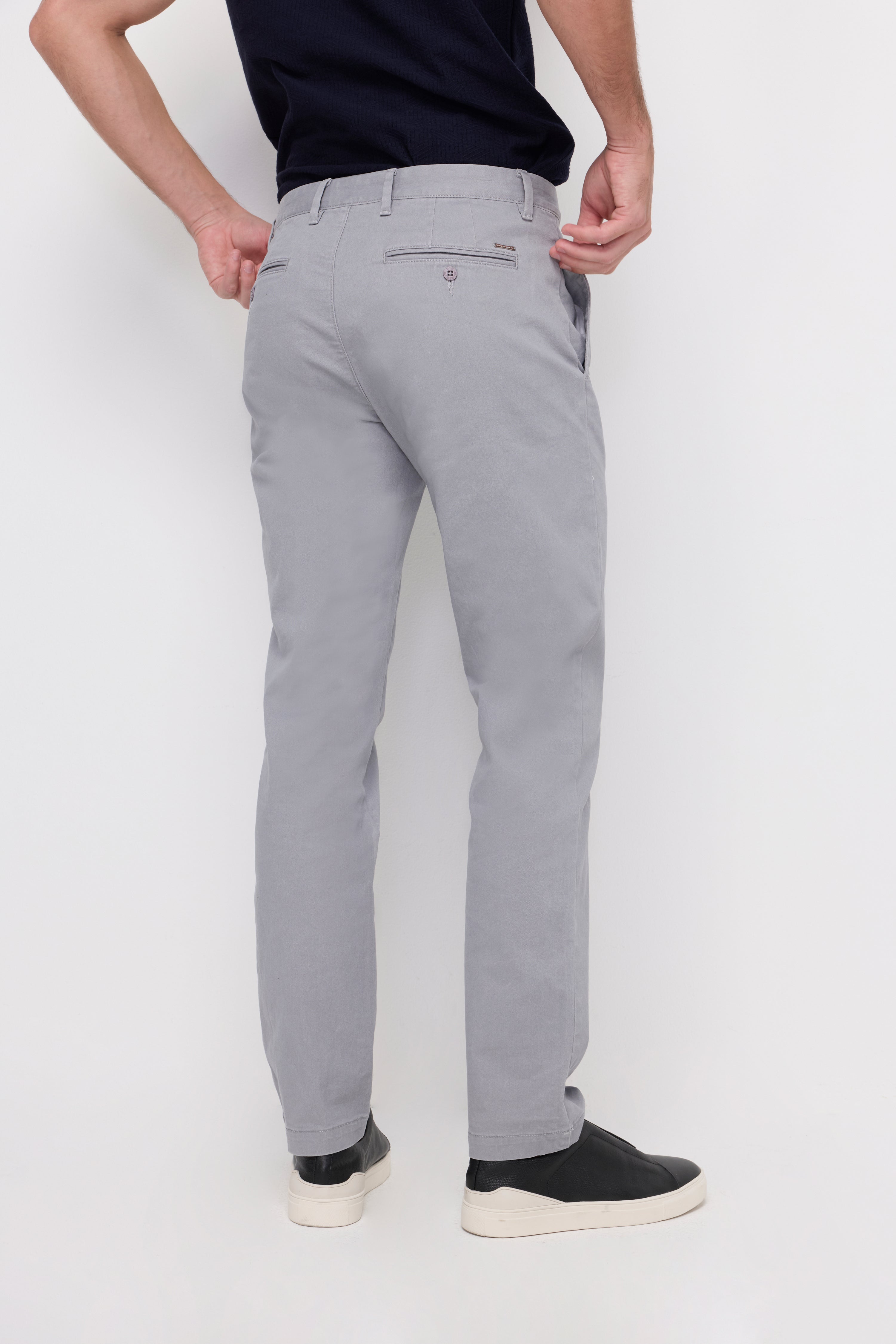 Chino Trousers Light Grey