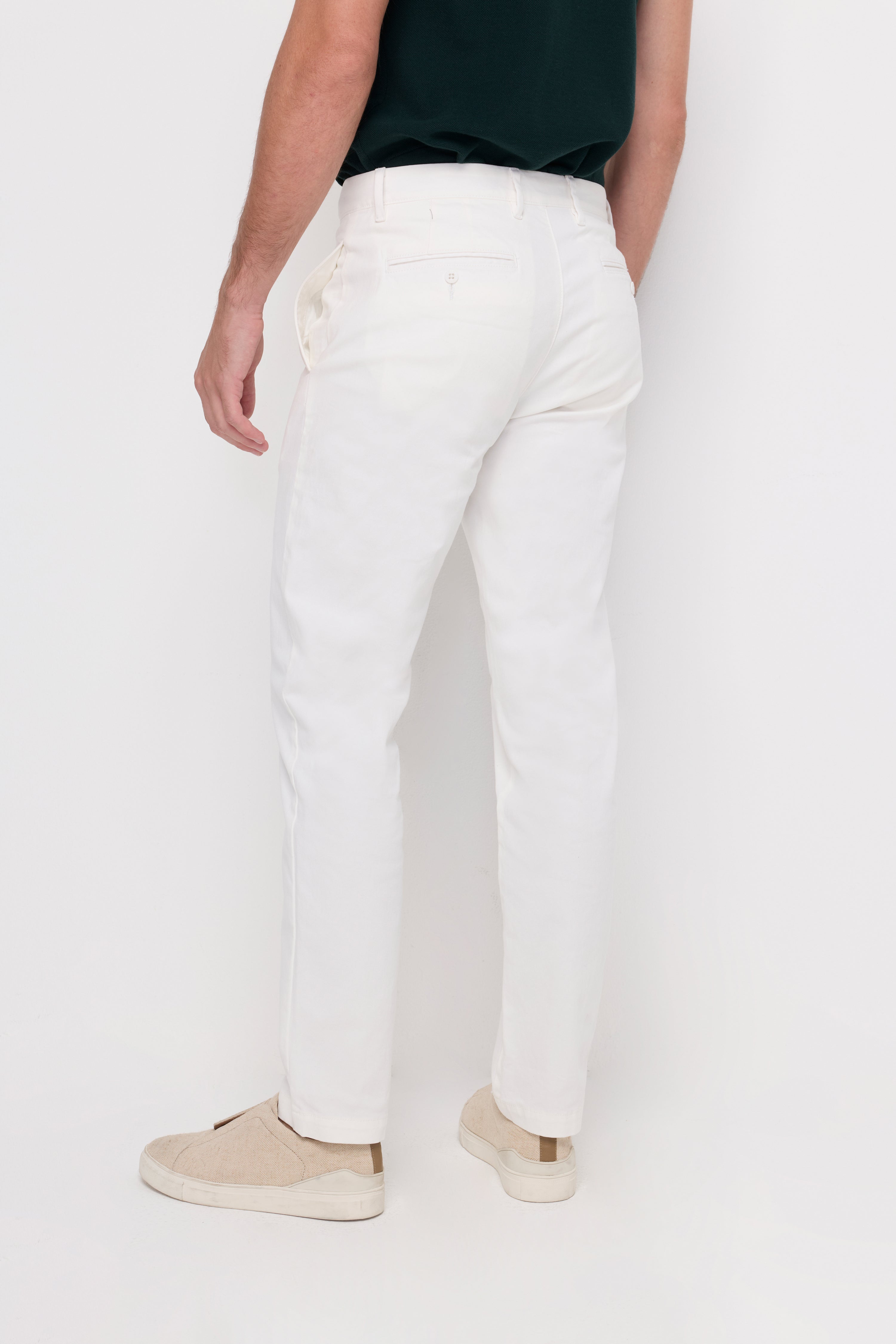 Chino Trousers Off-White