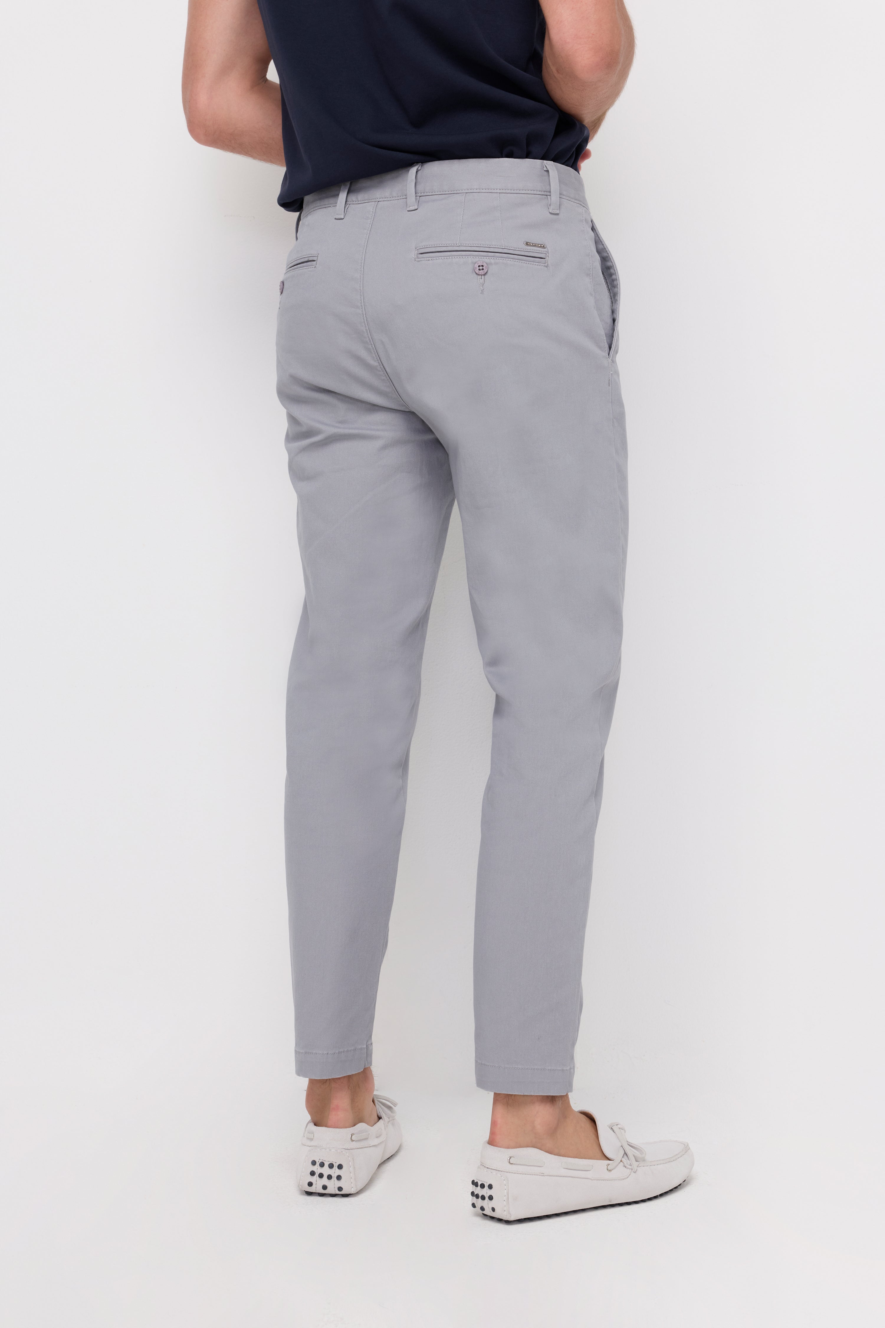 Chino Ankle Trousers Grey