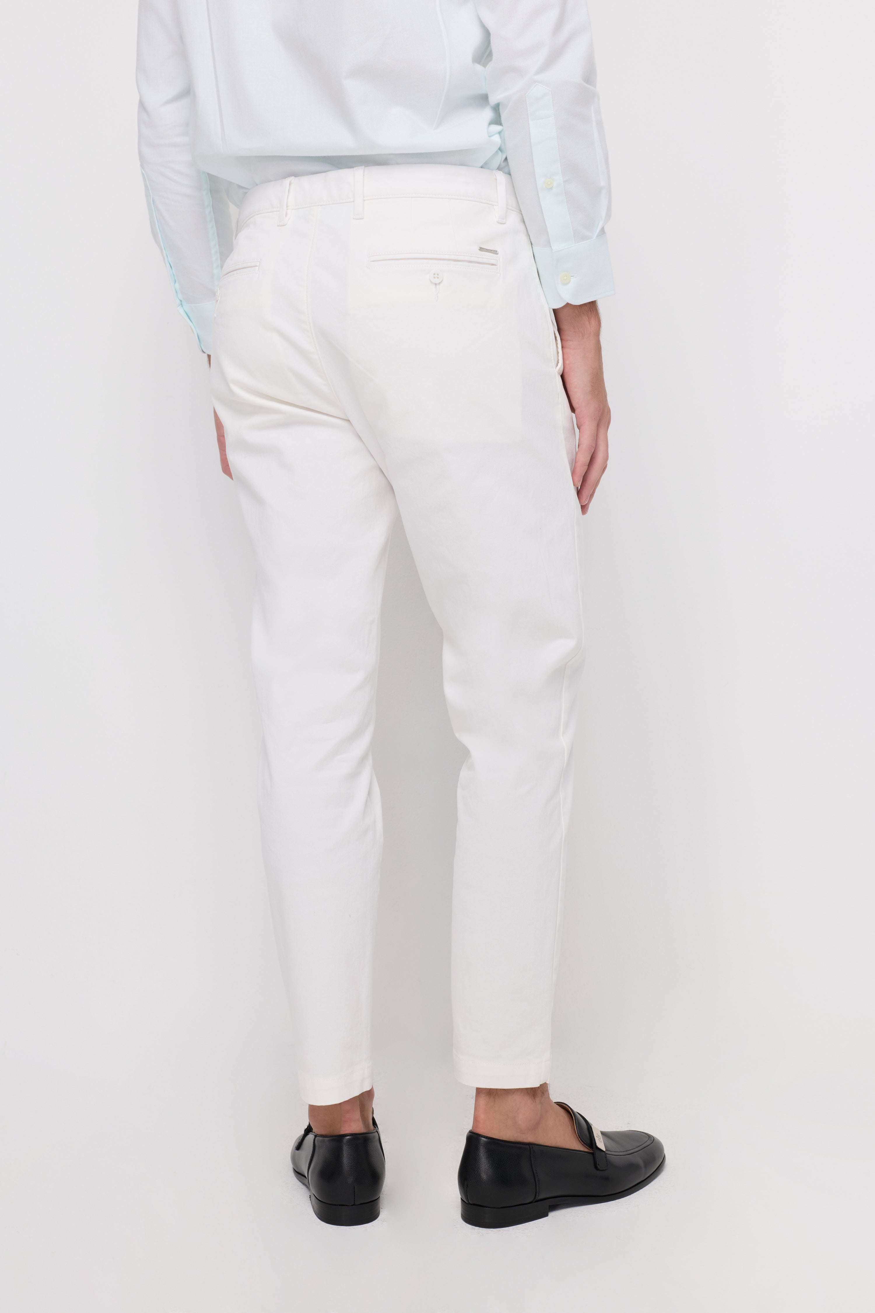 Chino Ankle Trousers Off-White