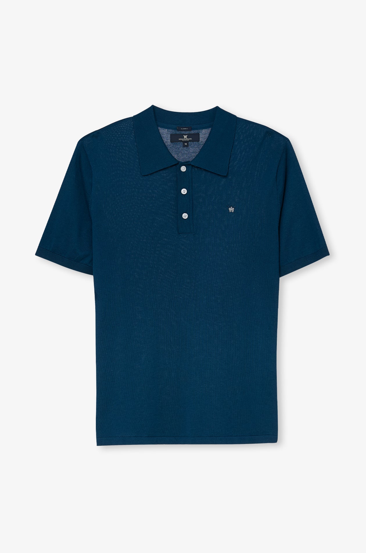 Pique Knitwear Polo Cotton Green