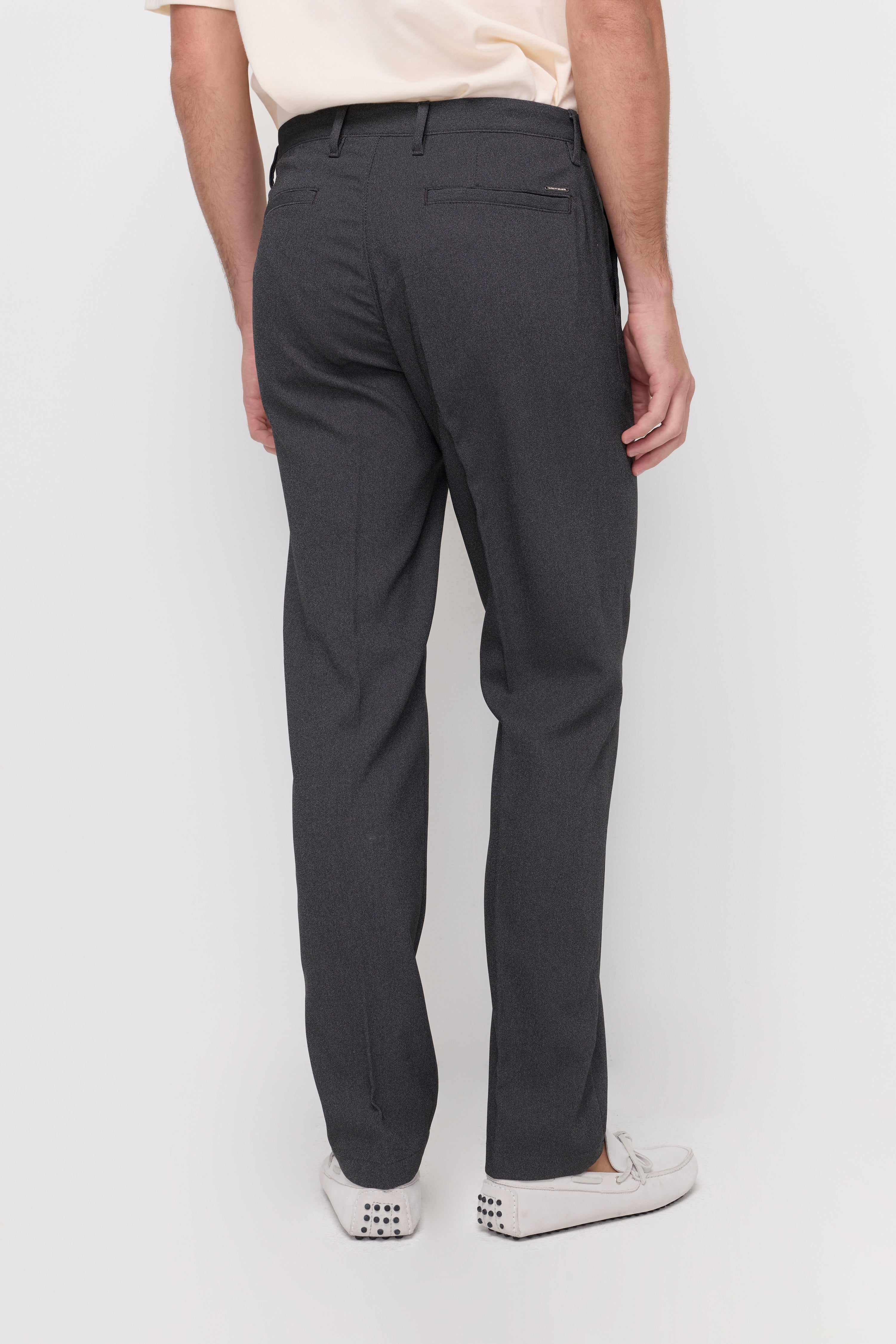 Tailored Tapered Trousers Navy