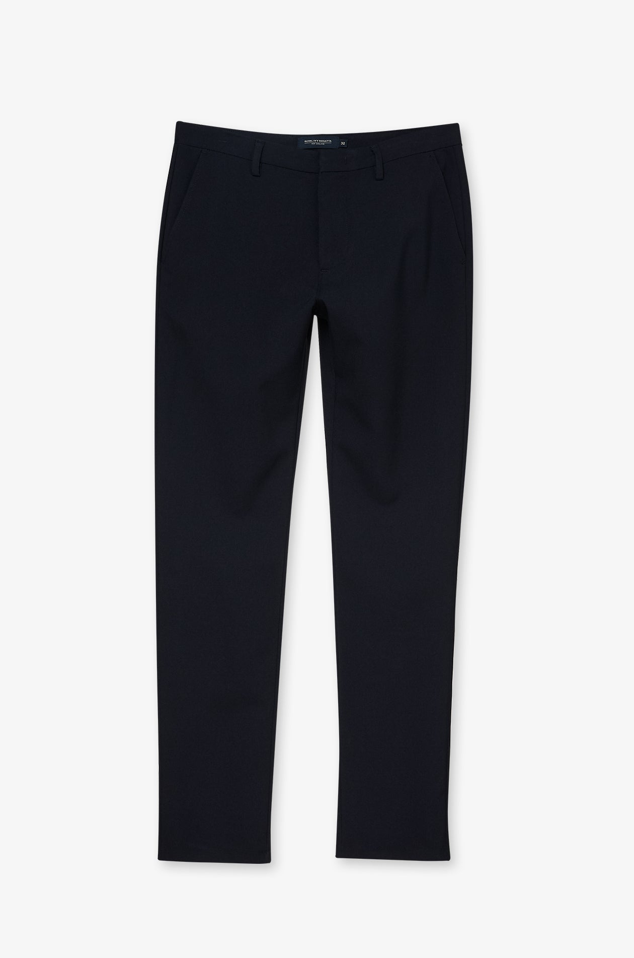 Tailored Slim-Fit Suit Trousers Navy
