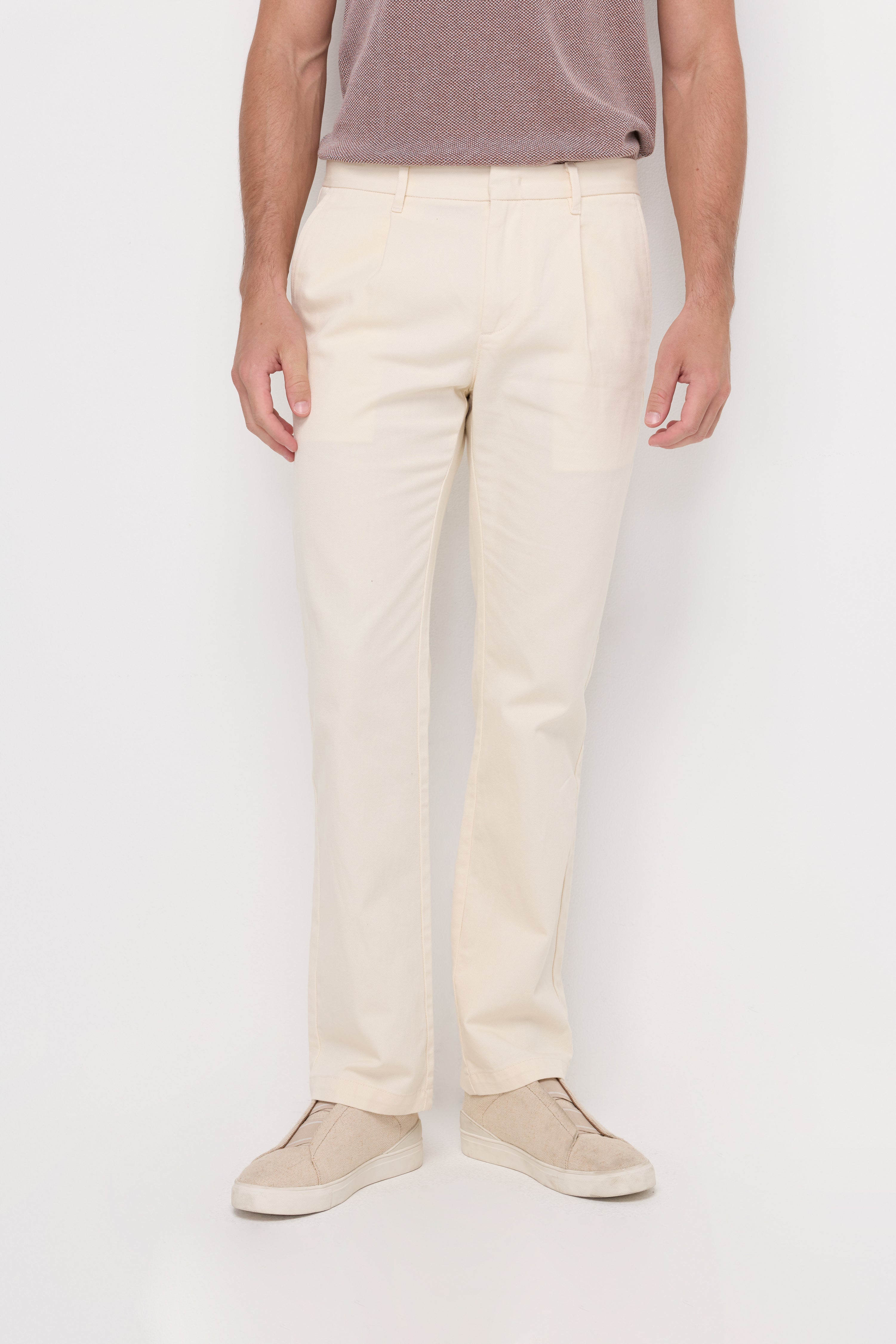 Essential Tailored Trousers Cream