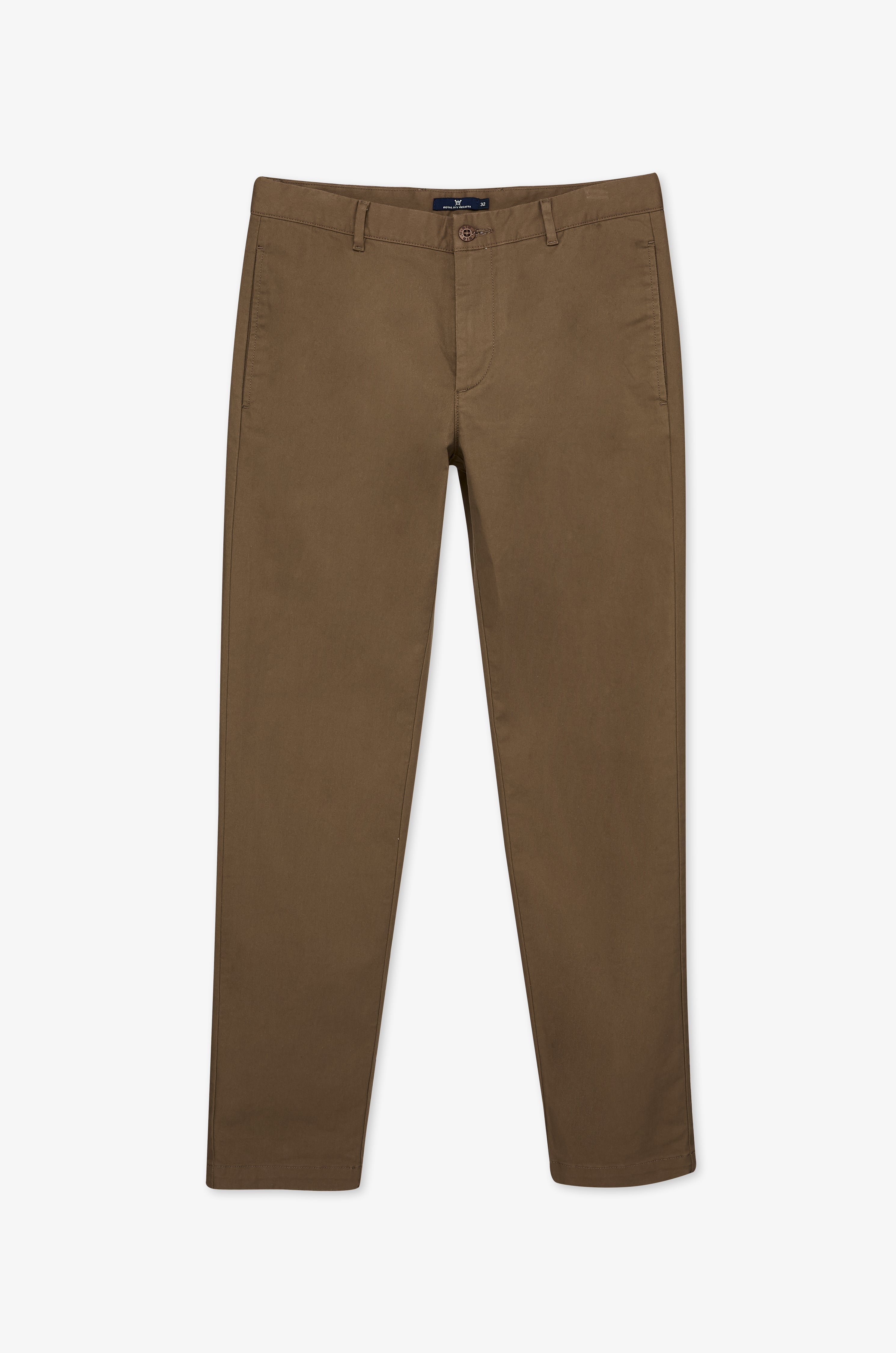 Essential Slim-Fit Trousers Brown