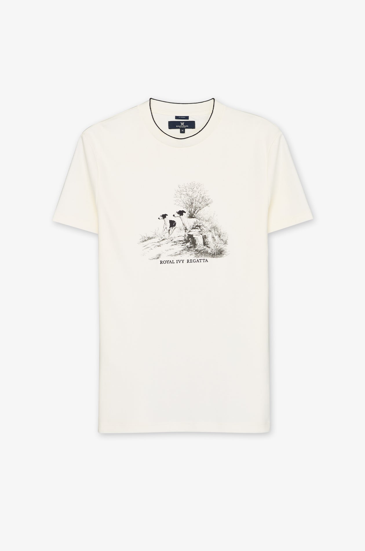 Signature Nature Graphic Cotton Tee Off-White