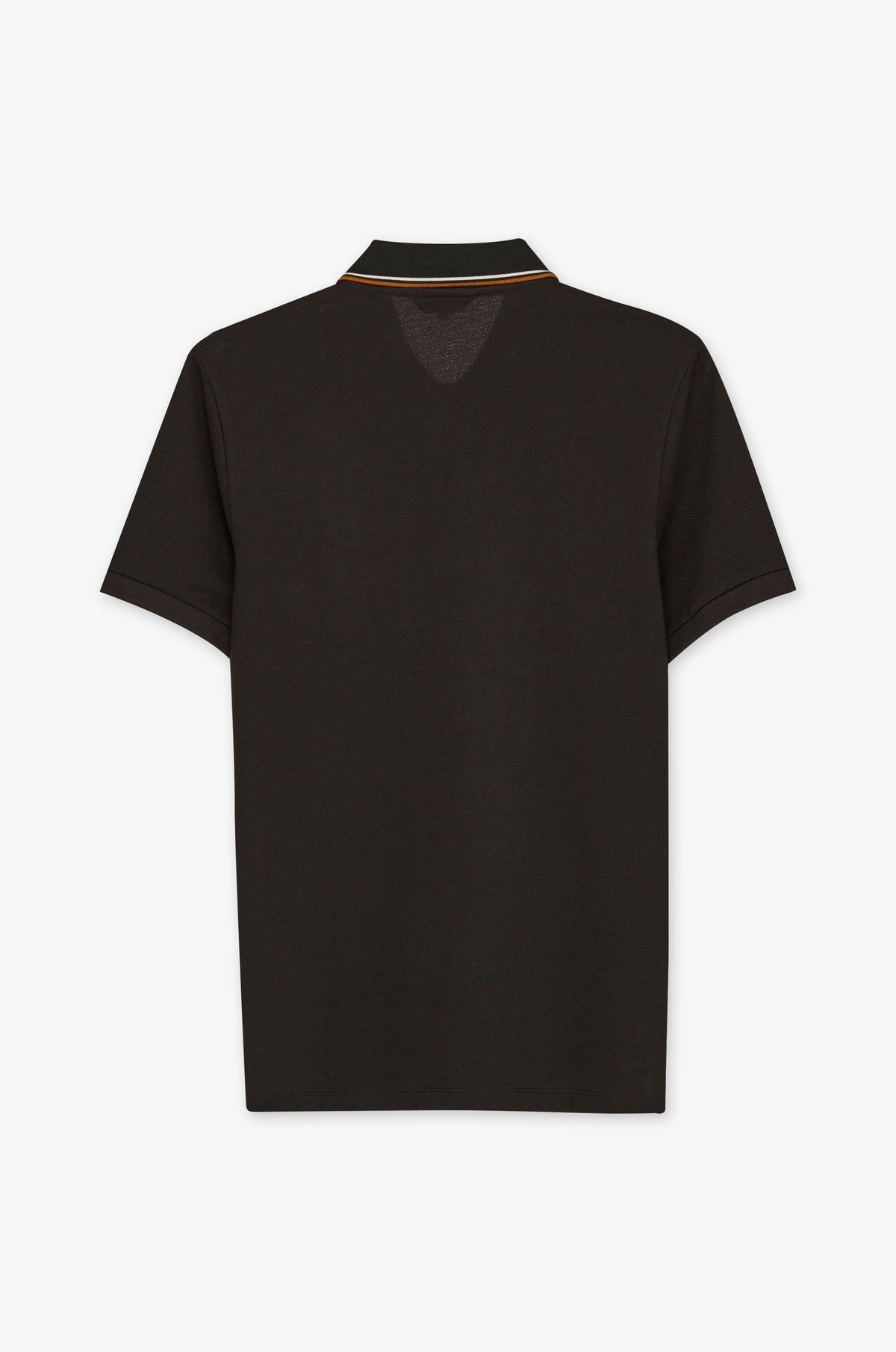 Tipped Collar Short Sleeve Polo