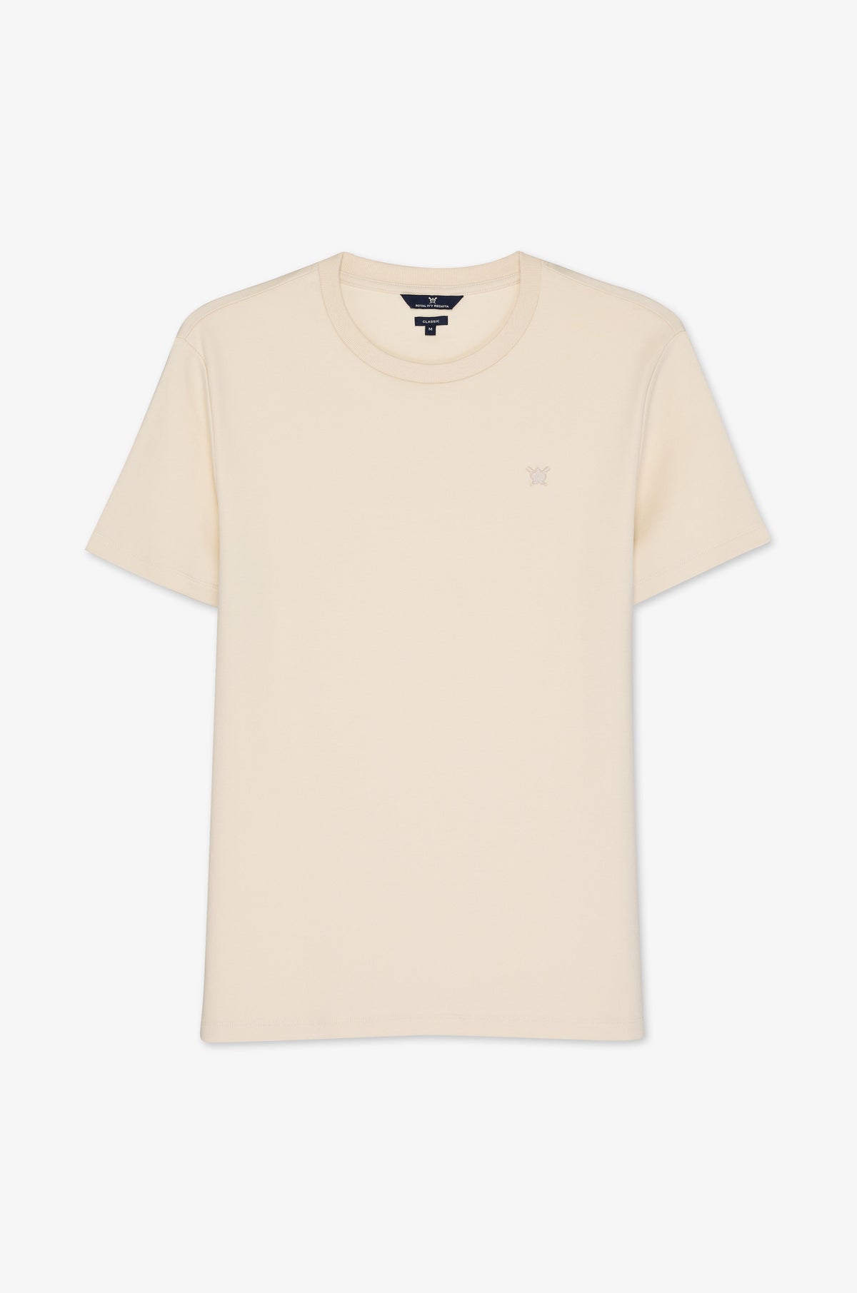 Chest Emblem Crew Neck T-Shirt