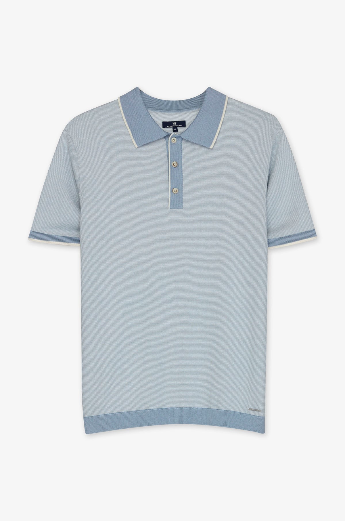 Contrast Trim Short Sleeve Polo