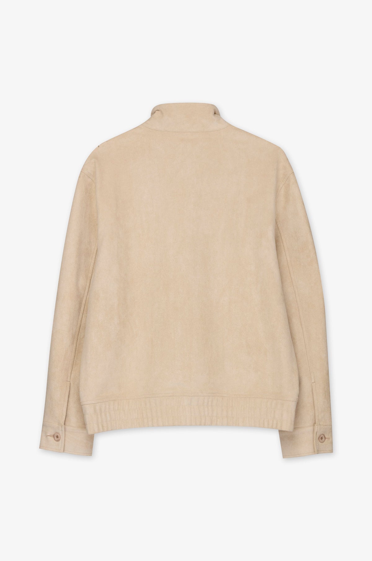 Stand Collar Zip Front Jacket