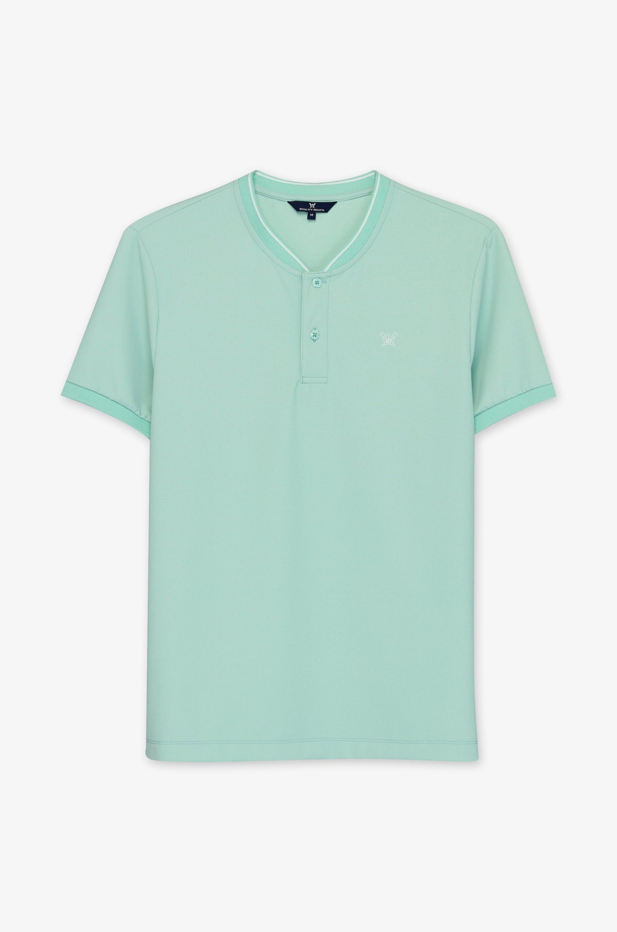 Minimal Short Sleeve V Neck Polo