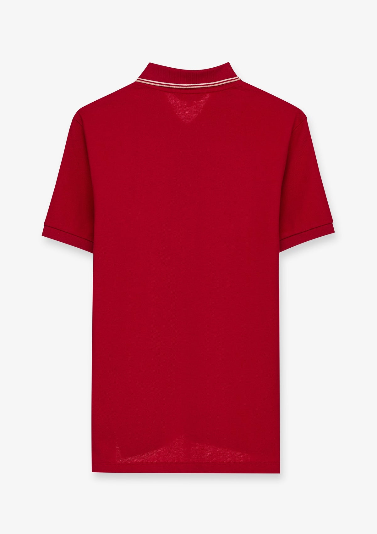 Tipped Collar Short Sleeve Polo