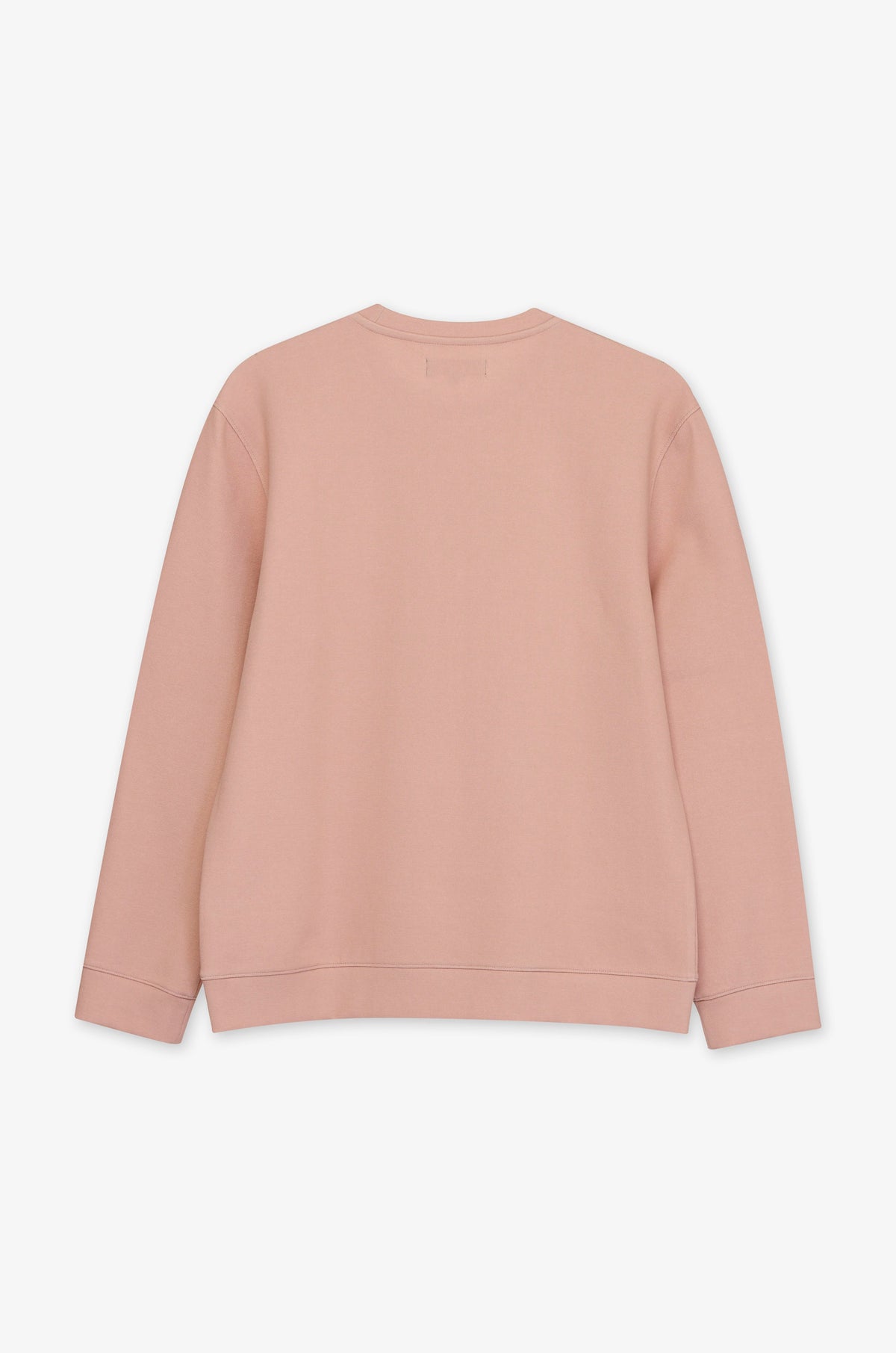 Plain Crew Neck Long Sleeve Pullover