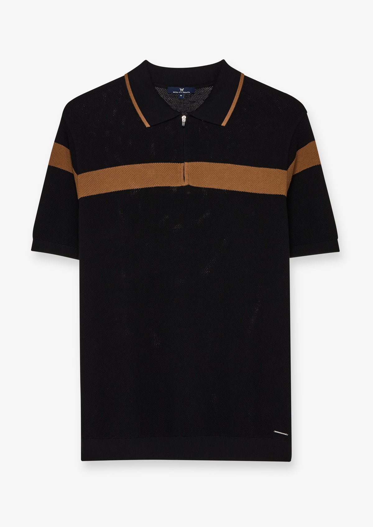 Chest Stripe Short Sleeve Polo
