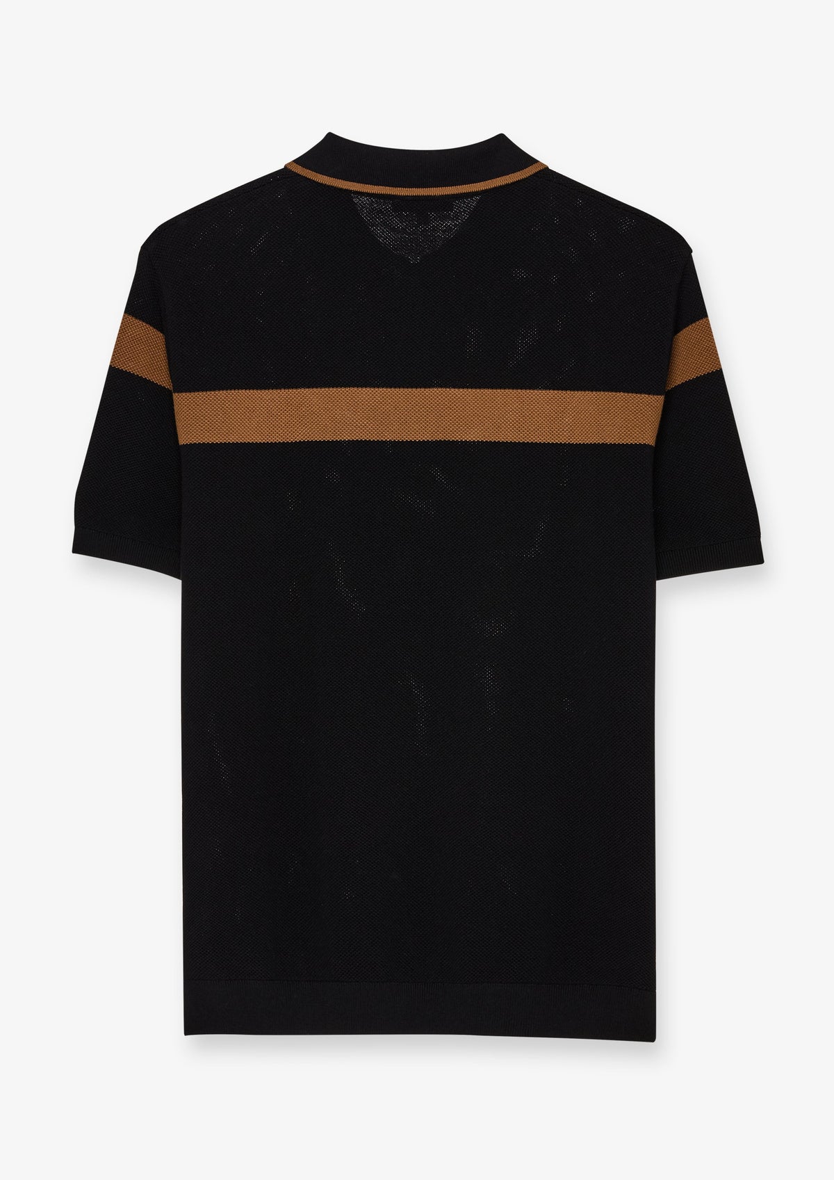 Chest Stripe Short Sleeve Polo