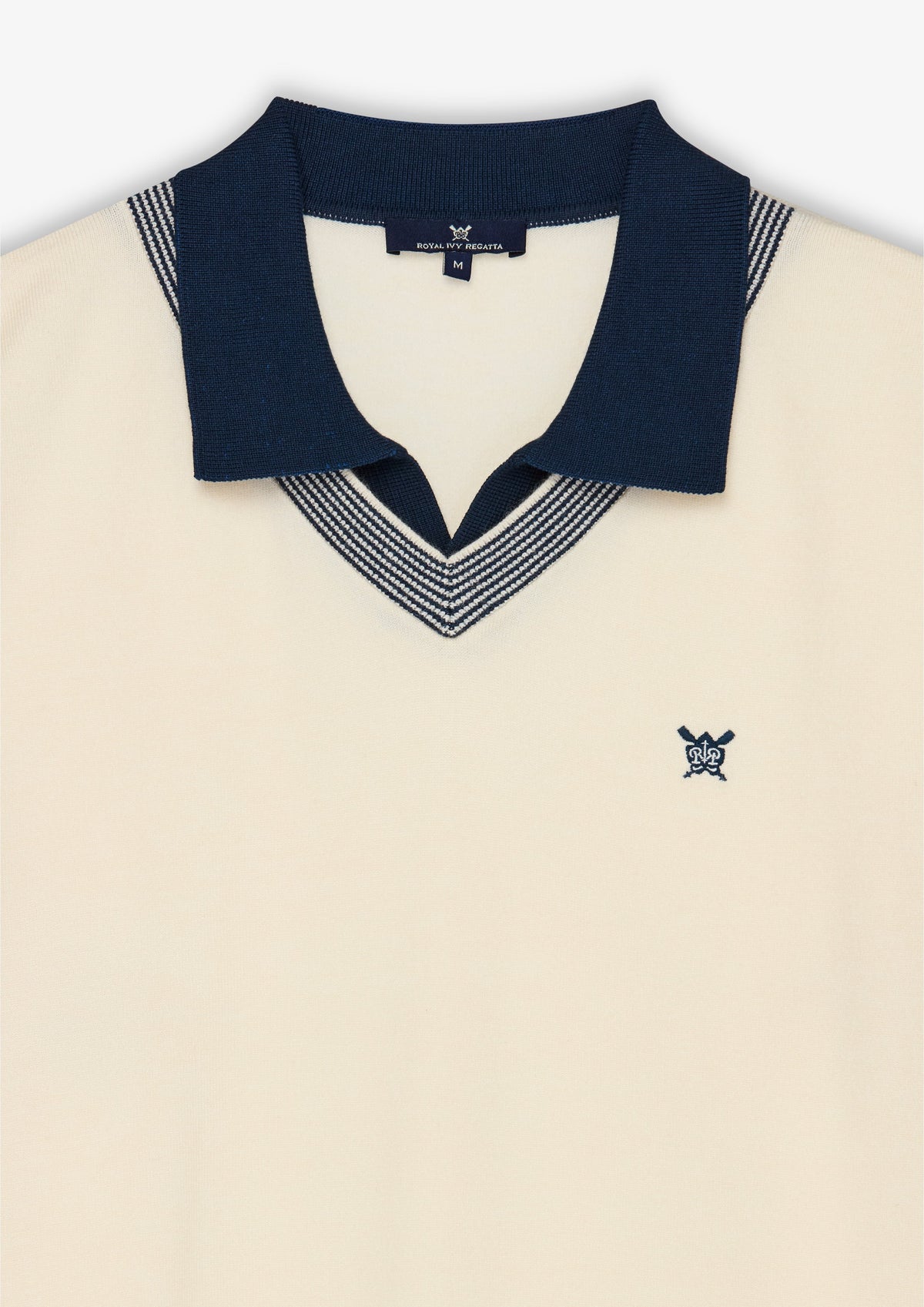 Contrast Collar Short Sleeve Polo