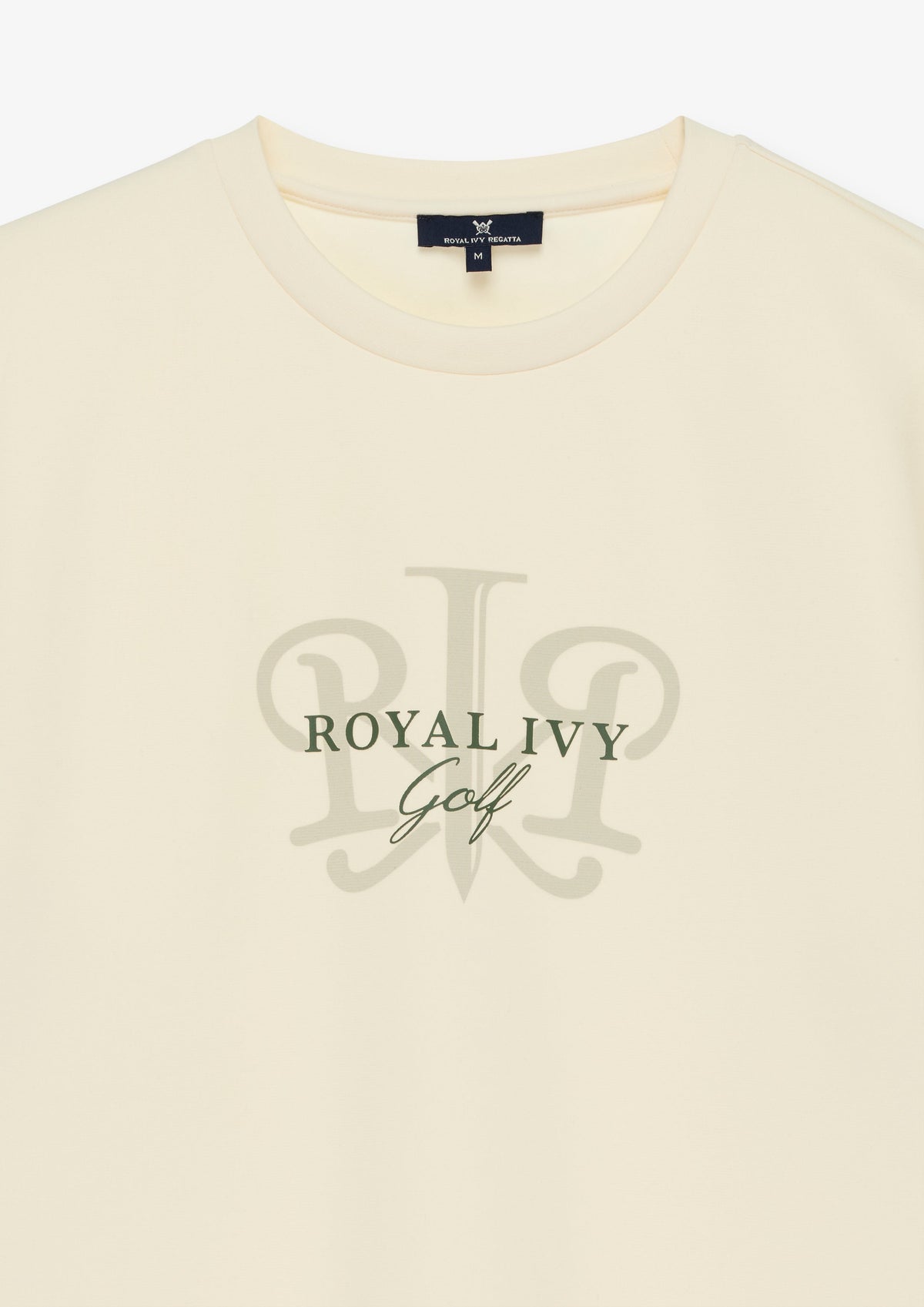Script Graphic Crew Neck Pullover