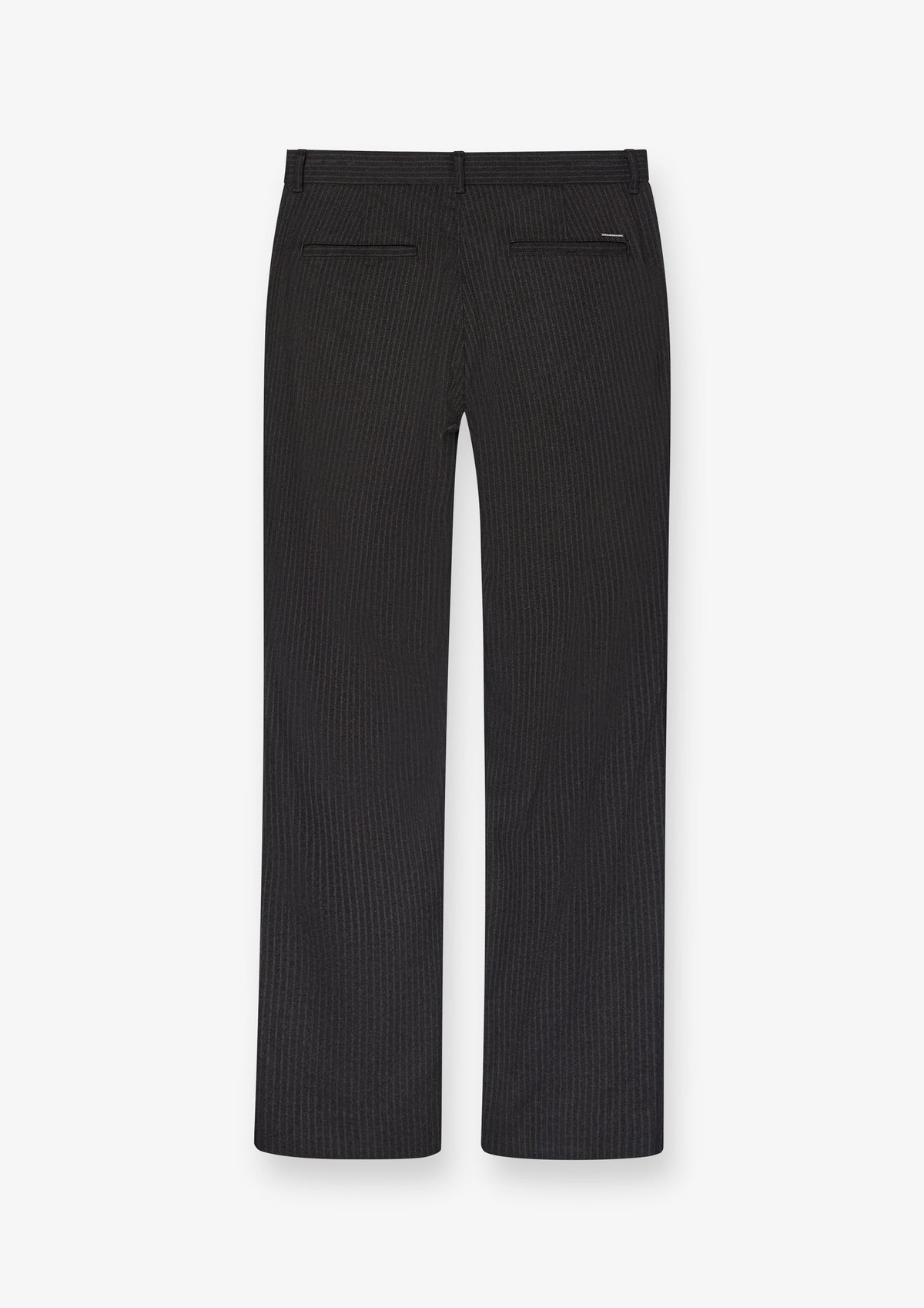 Fine Pinstripe Straight Leg Pants