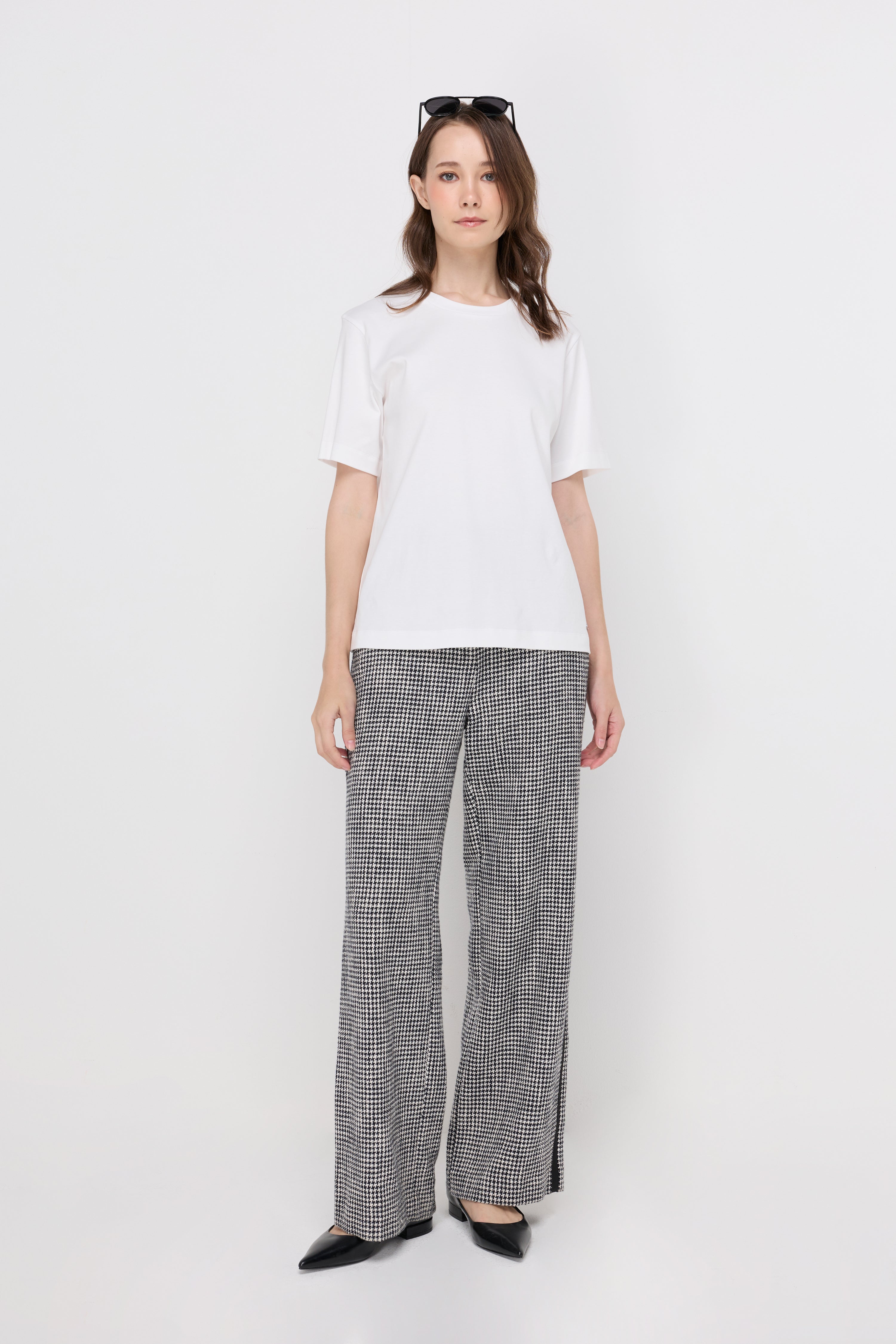 Amelia Essential Crewneck Tee White