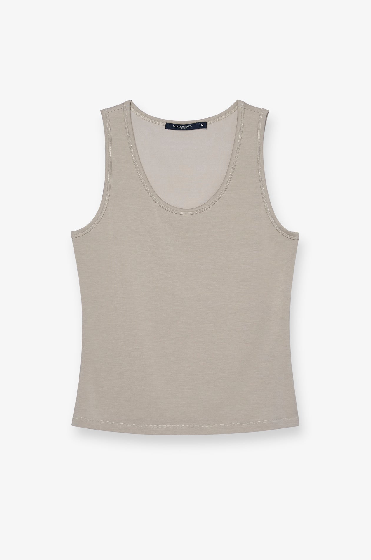 Serene Cotton Tank Top Brown