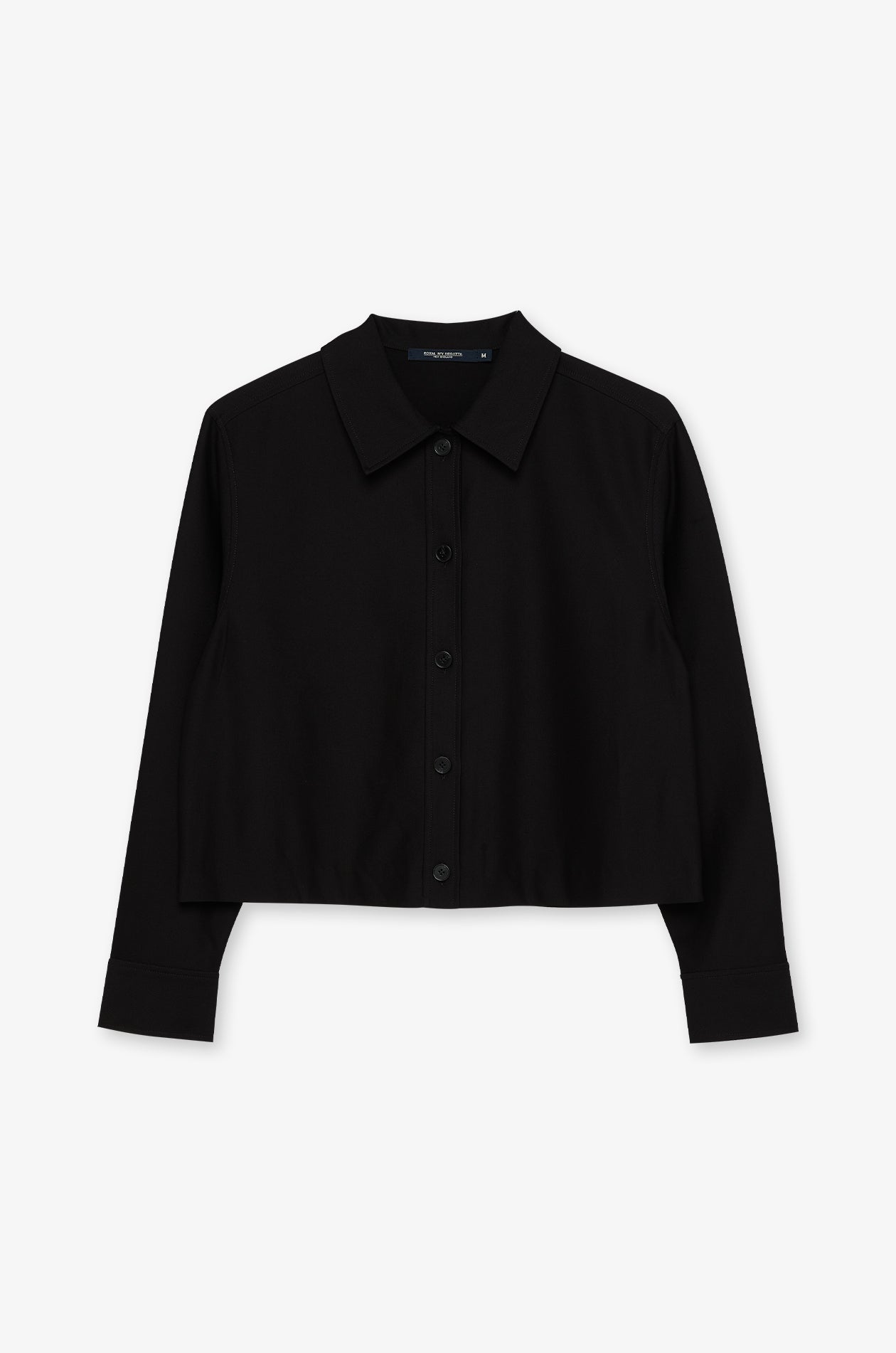 Modern Cropped Shirt Black