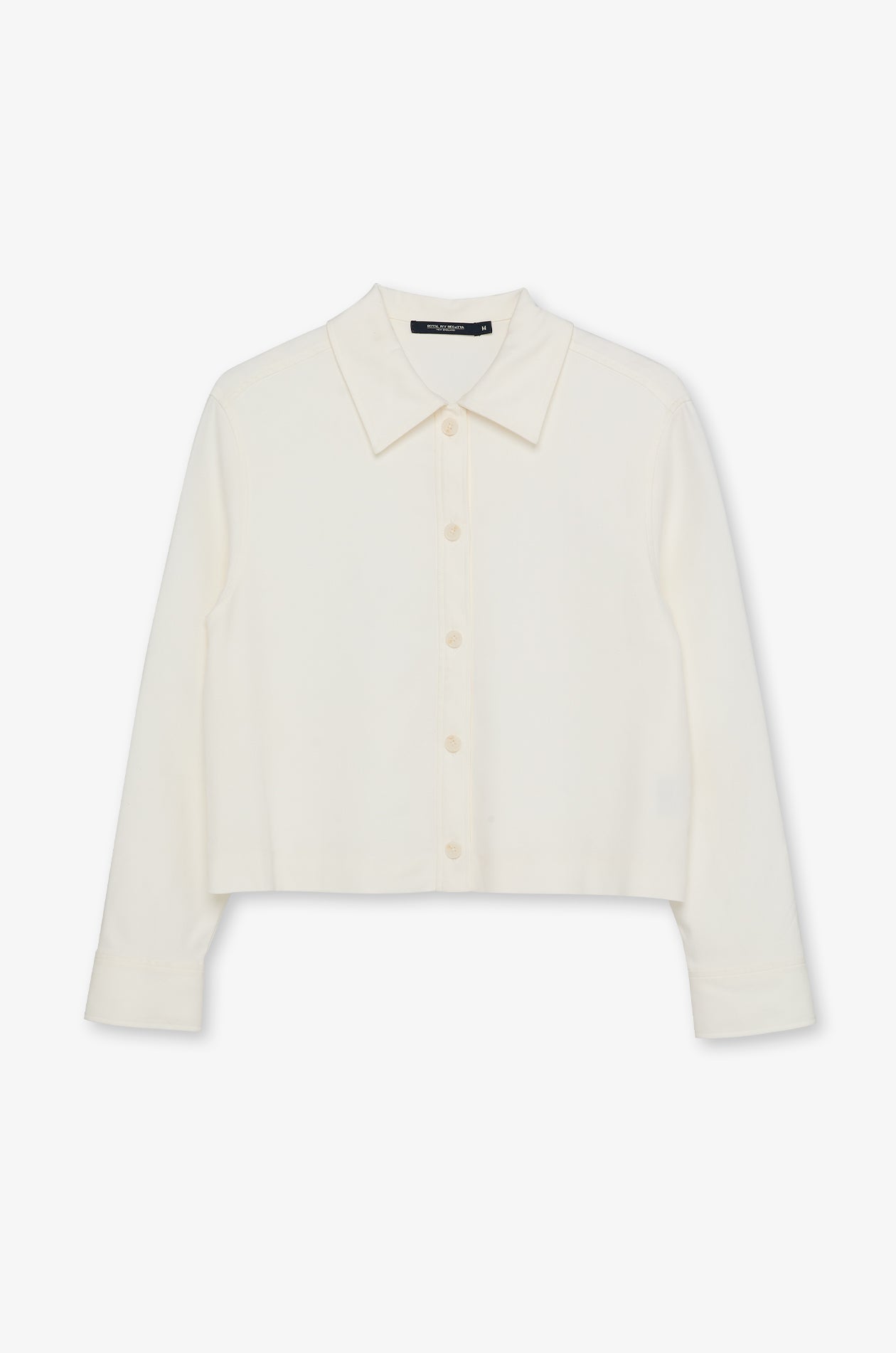Modern Cropped Shirt Off-White