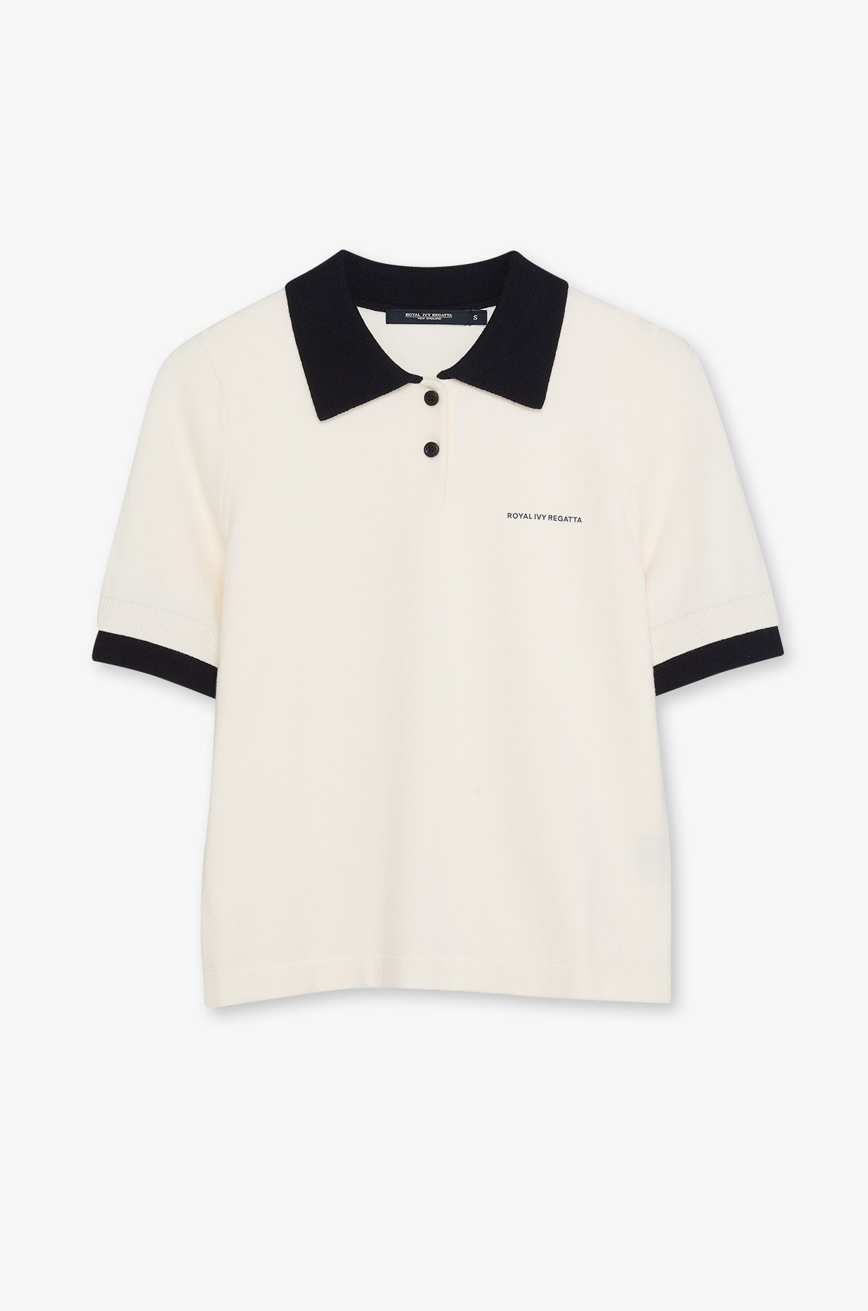 Heritage Knit Polo Cream