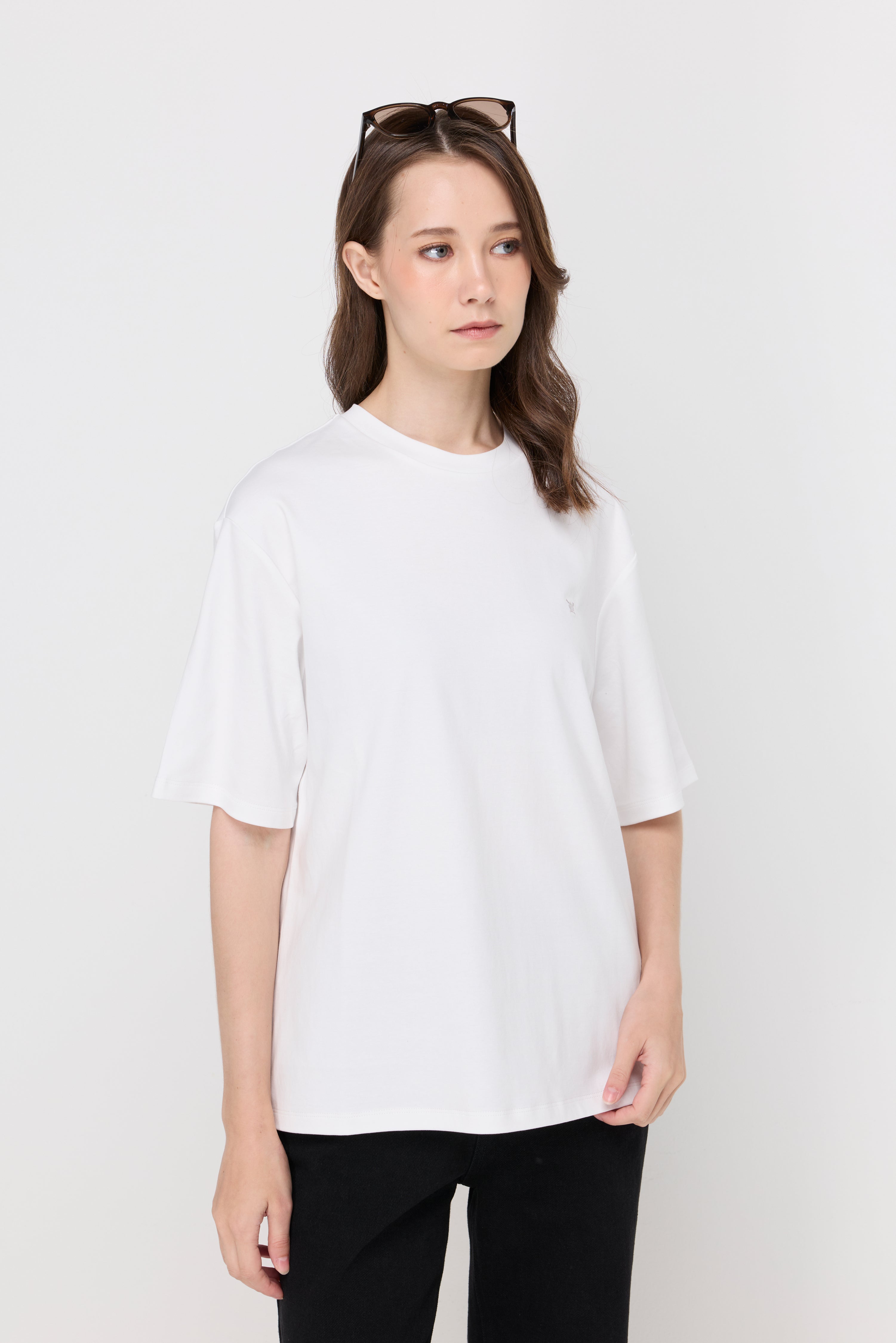 Oversized Logo T-Shirt White