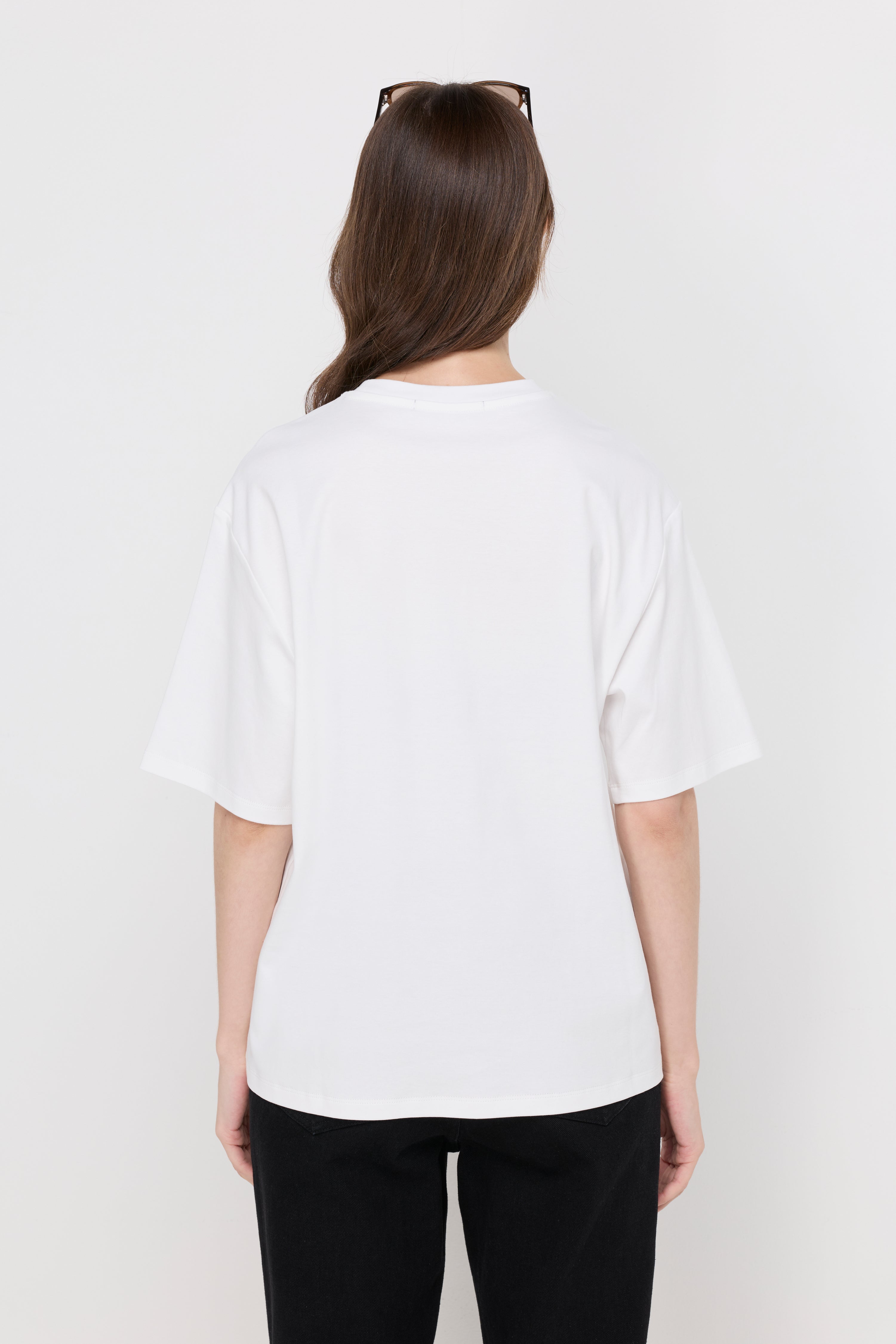 Oversized Logo T-Shirt White