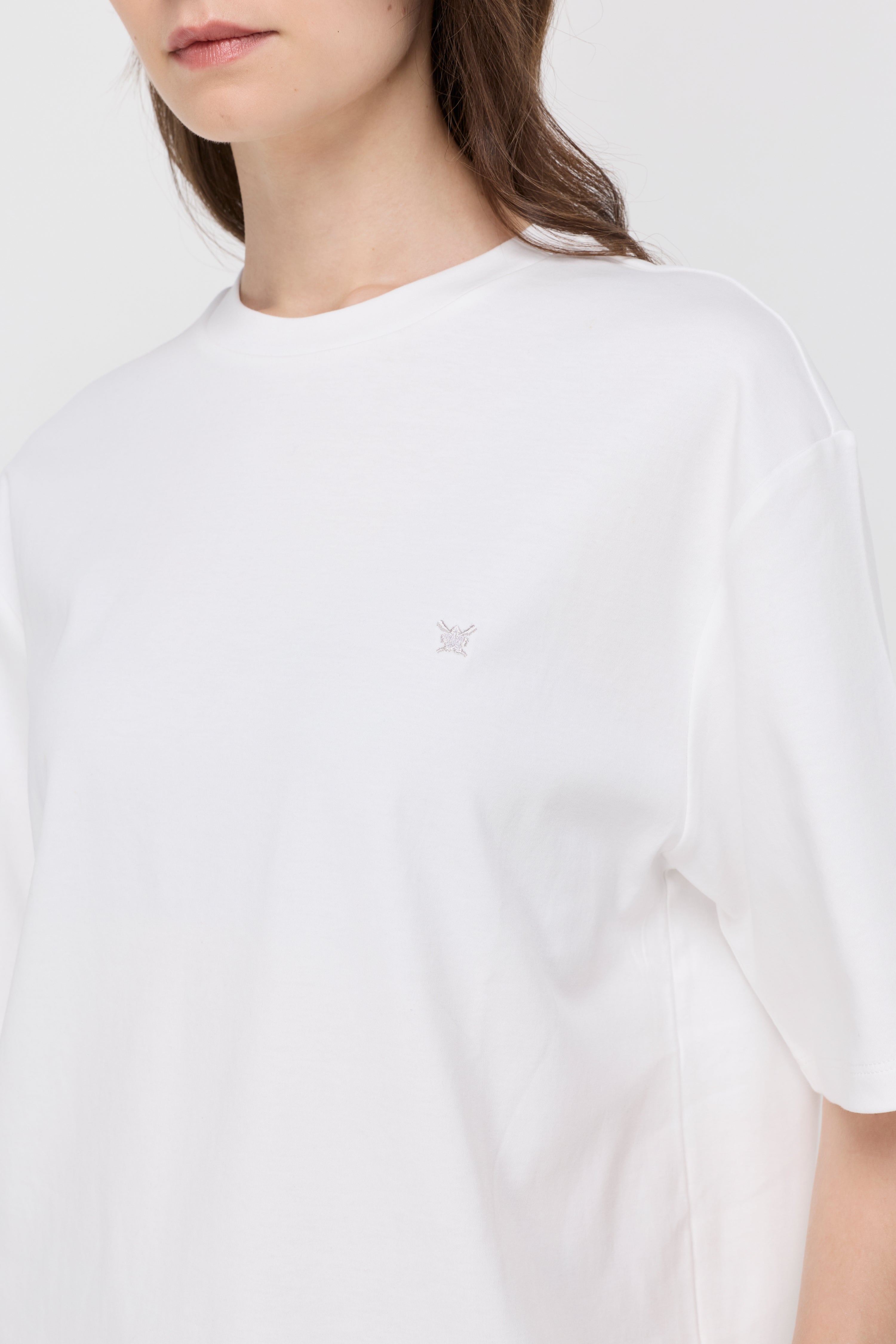 Oversized Logo T-Shirt White