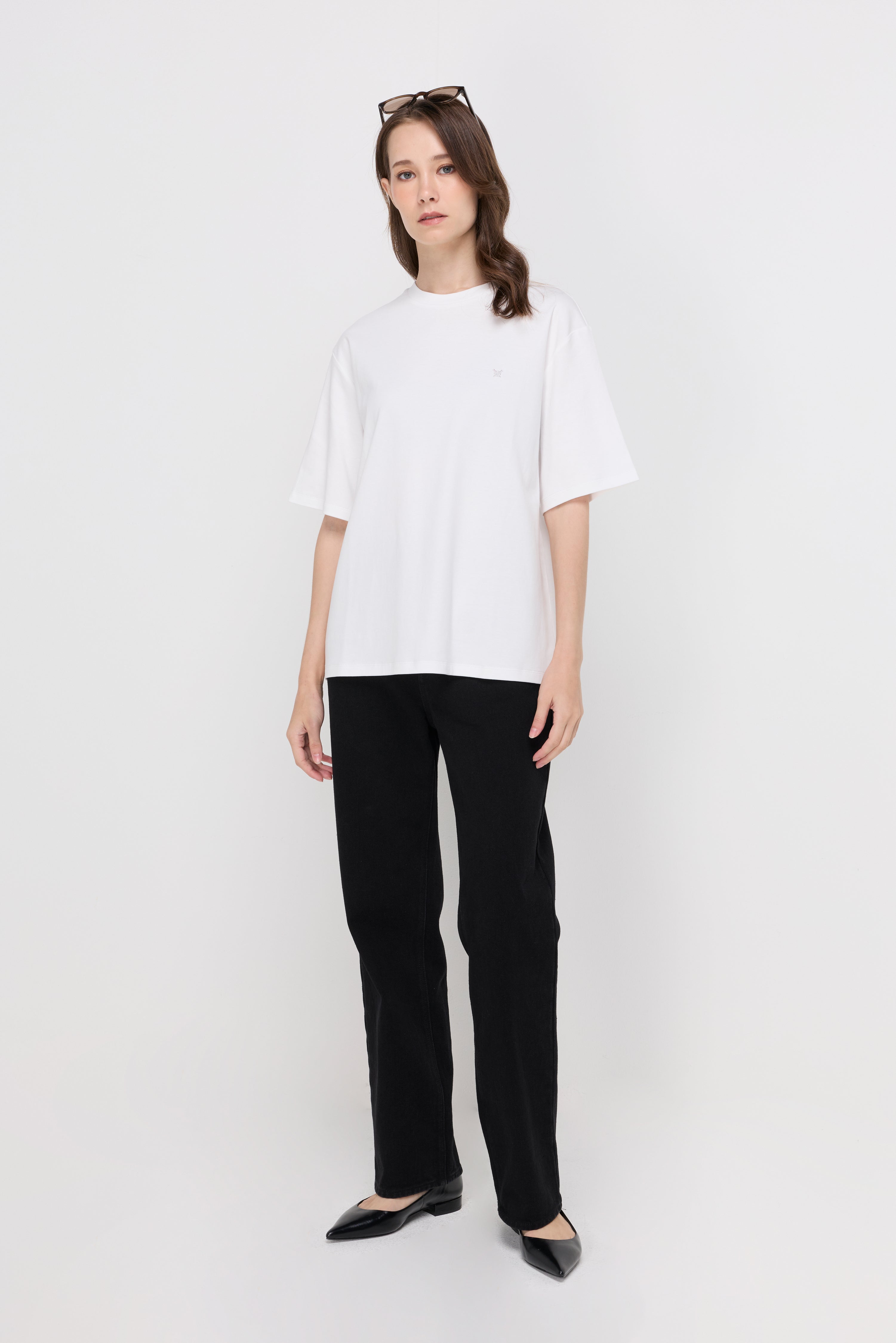 Oversized Logo T-Shirt White