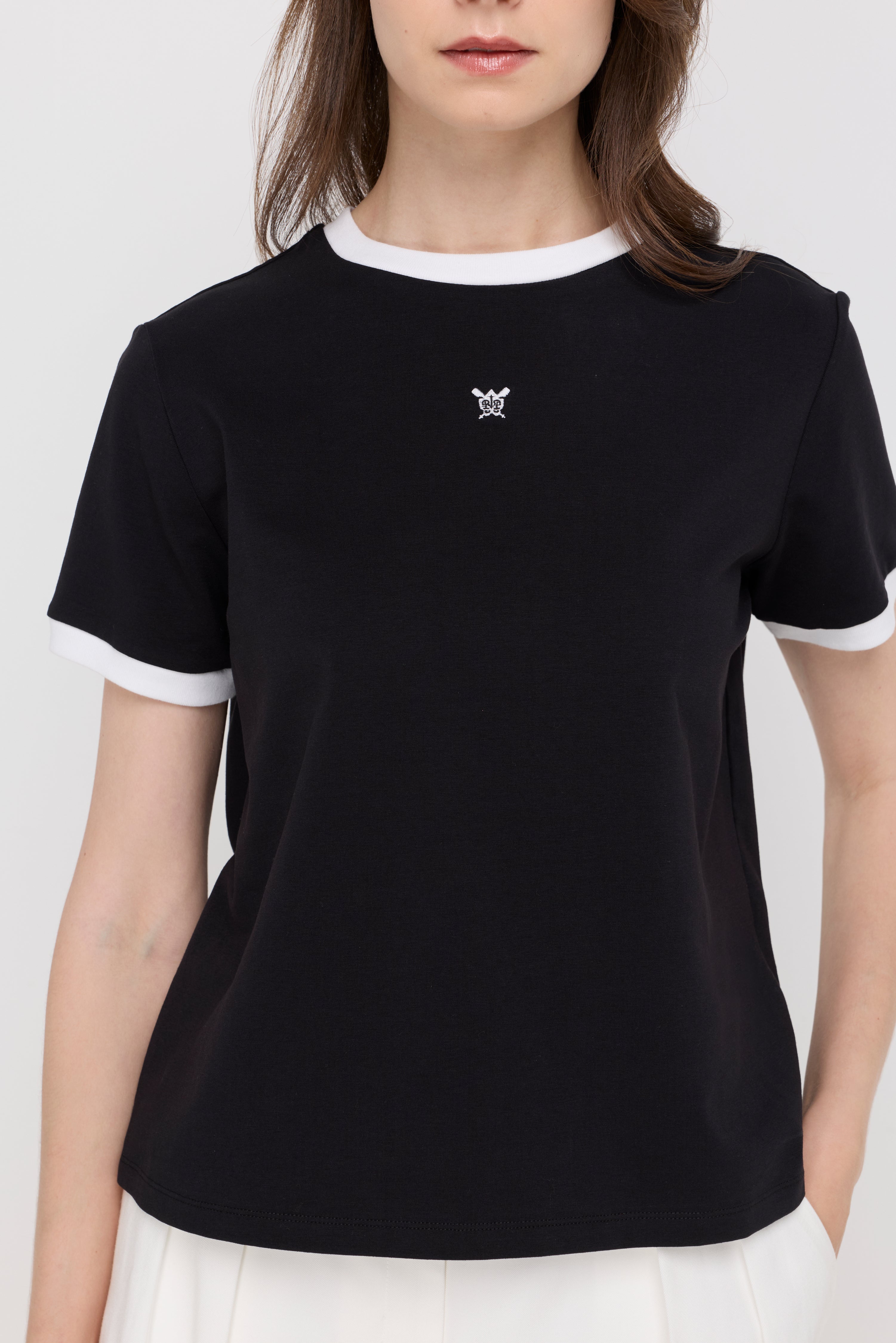 Signature Logo T-Shirt Black