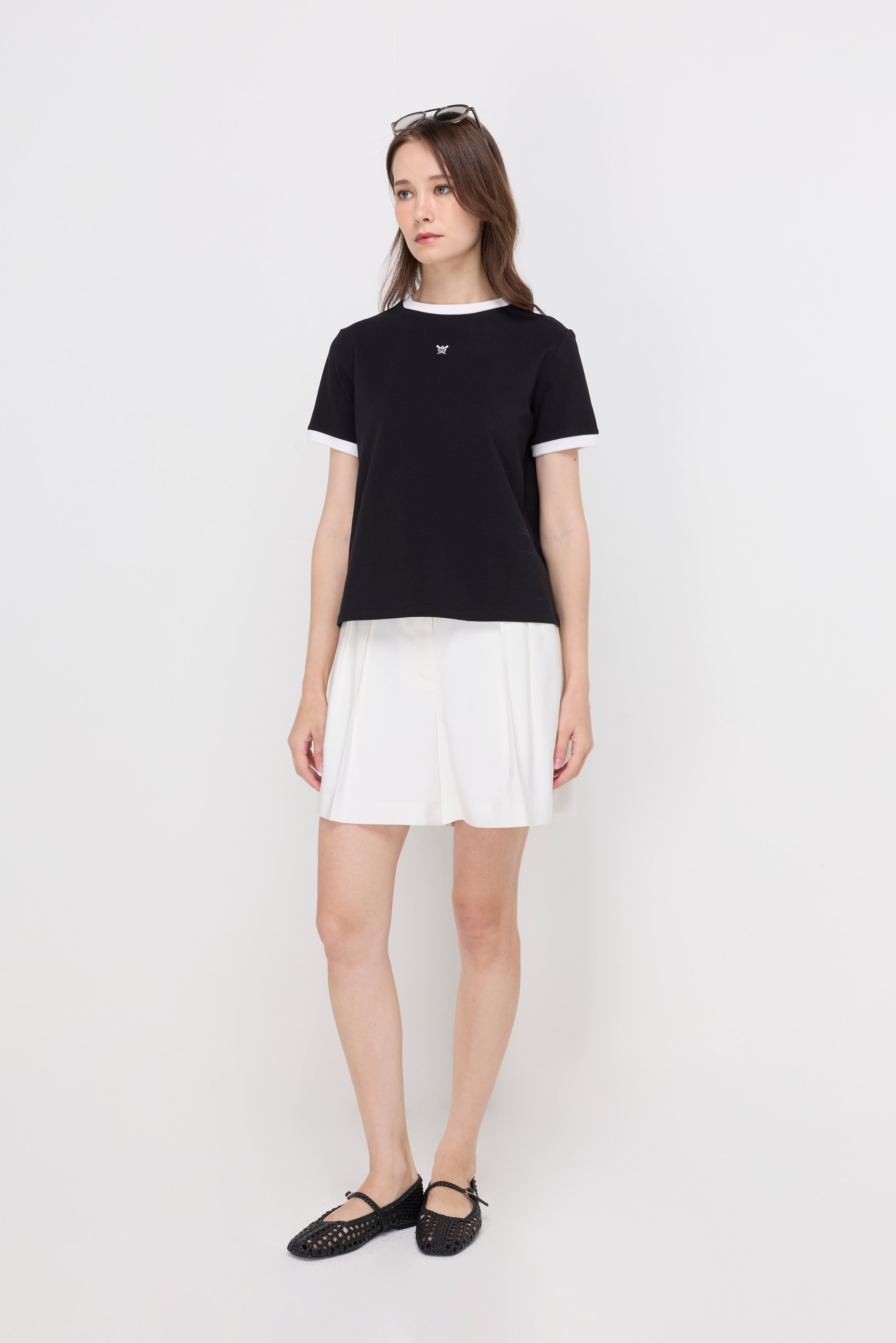 Signature Logo T-Shirt Black