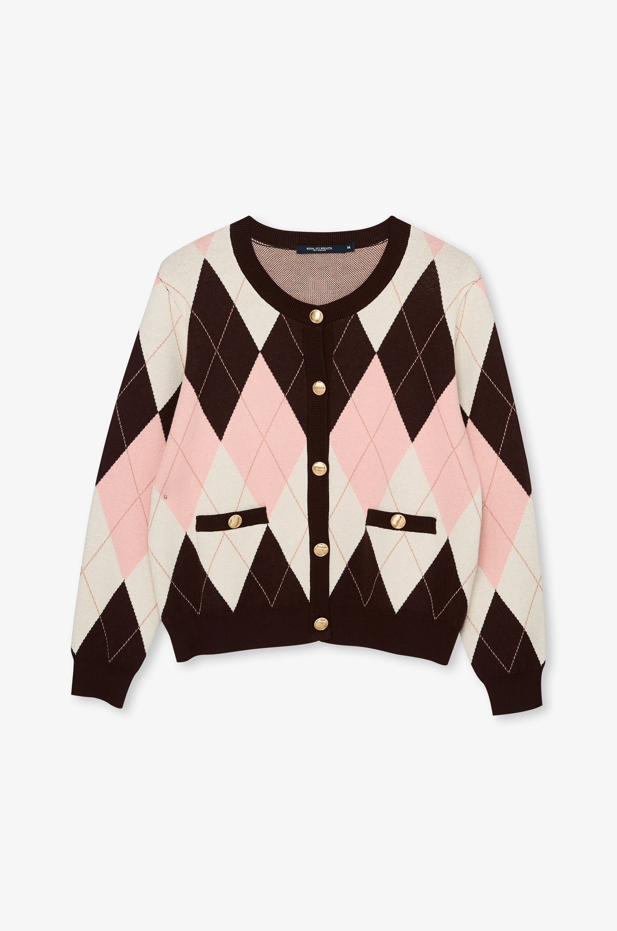 Heritage Argyle Button-Front Cardigan