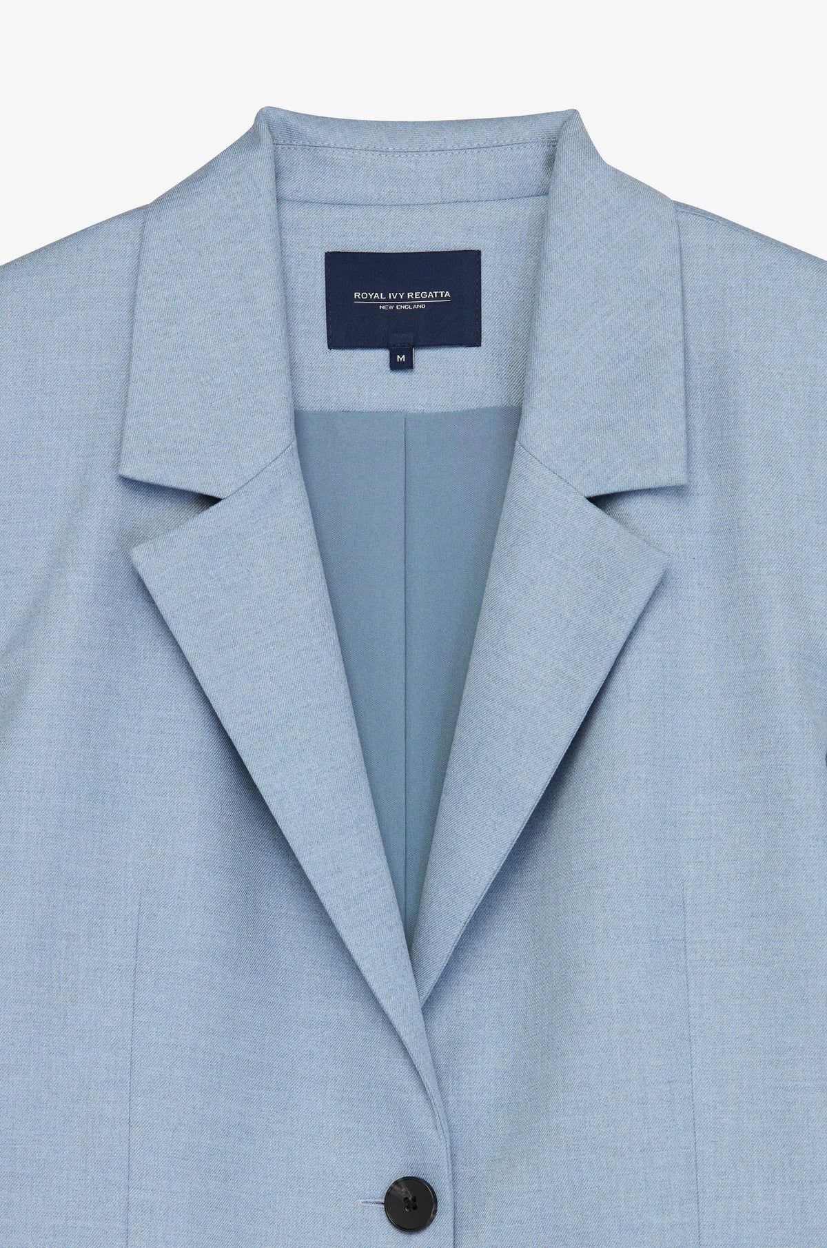 Notch Lapel Two Button Blazer