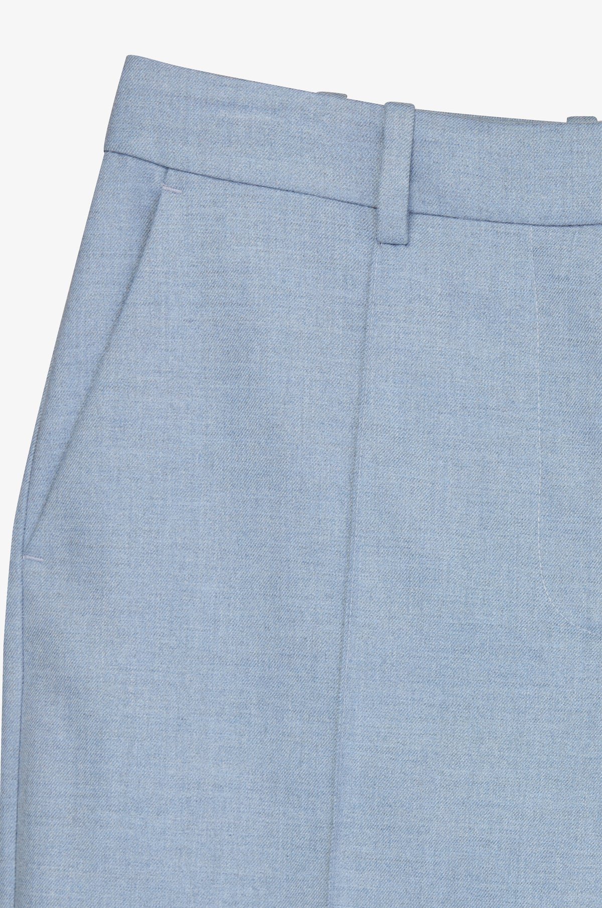 Clean Front Wide Leg Trousers