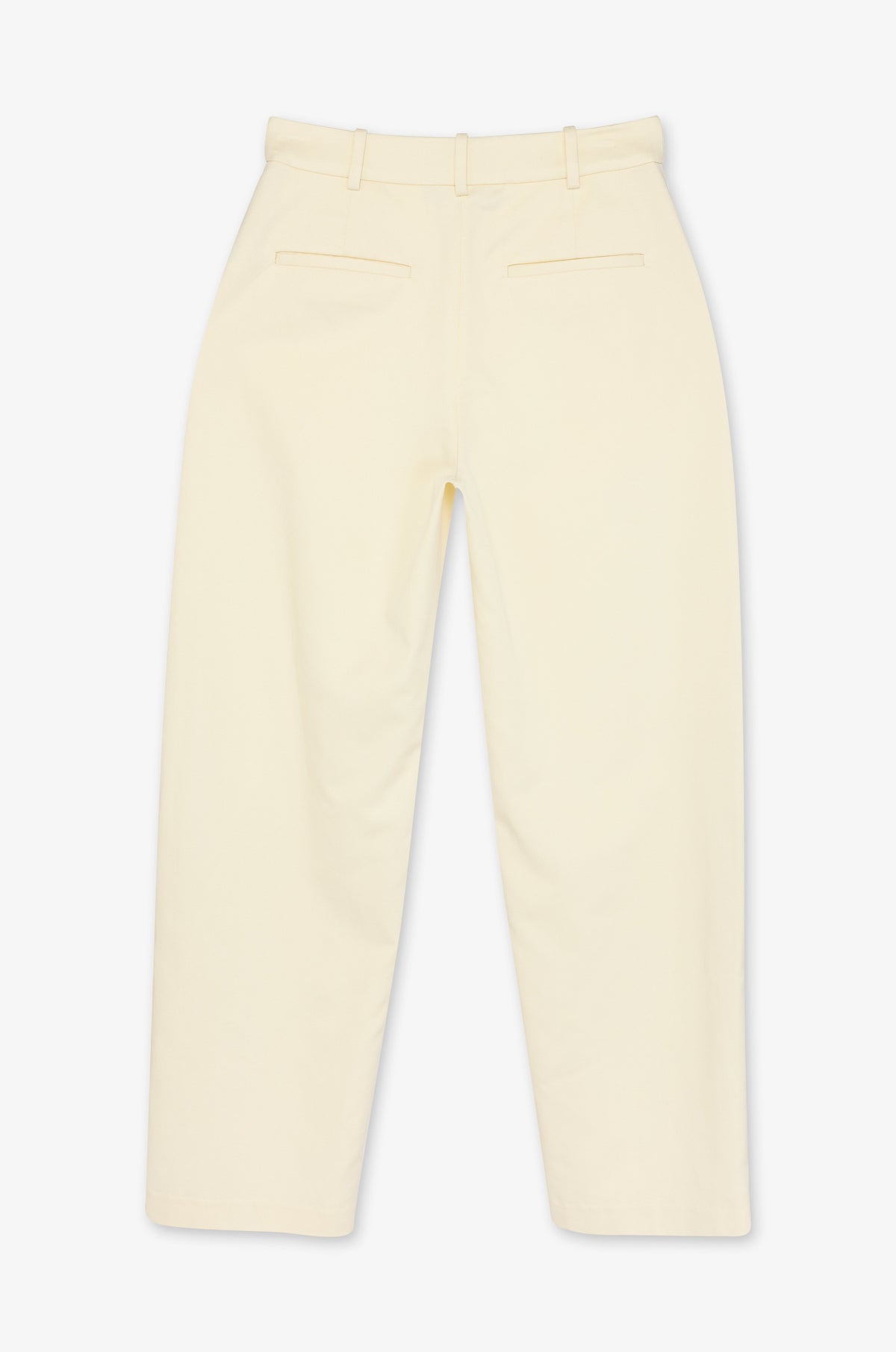 Minimal Straight Leg Tailored Trousers