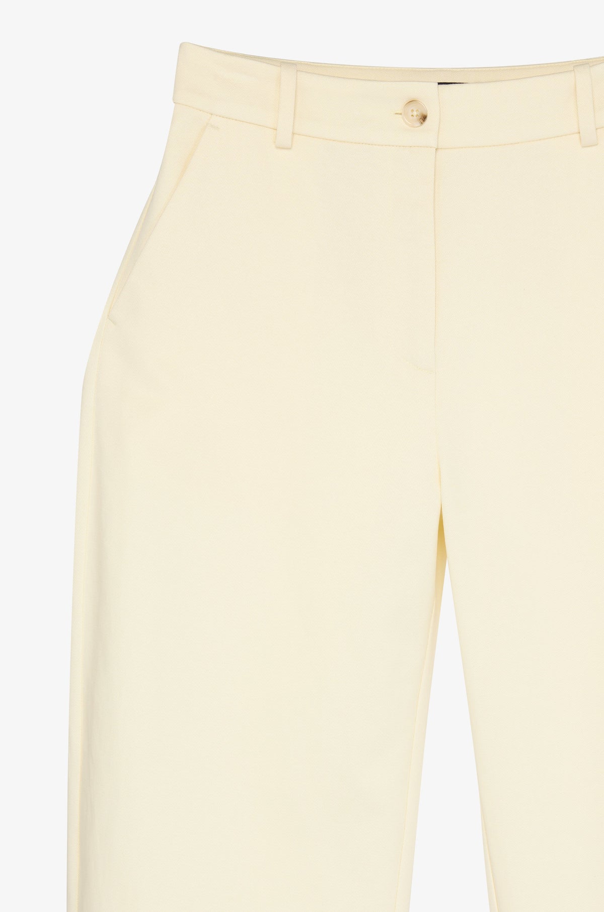 Minimal Straight Leg Tailored Trousers