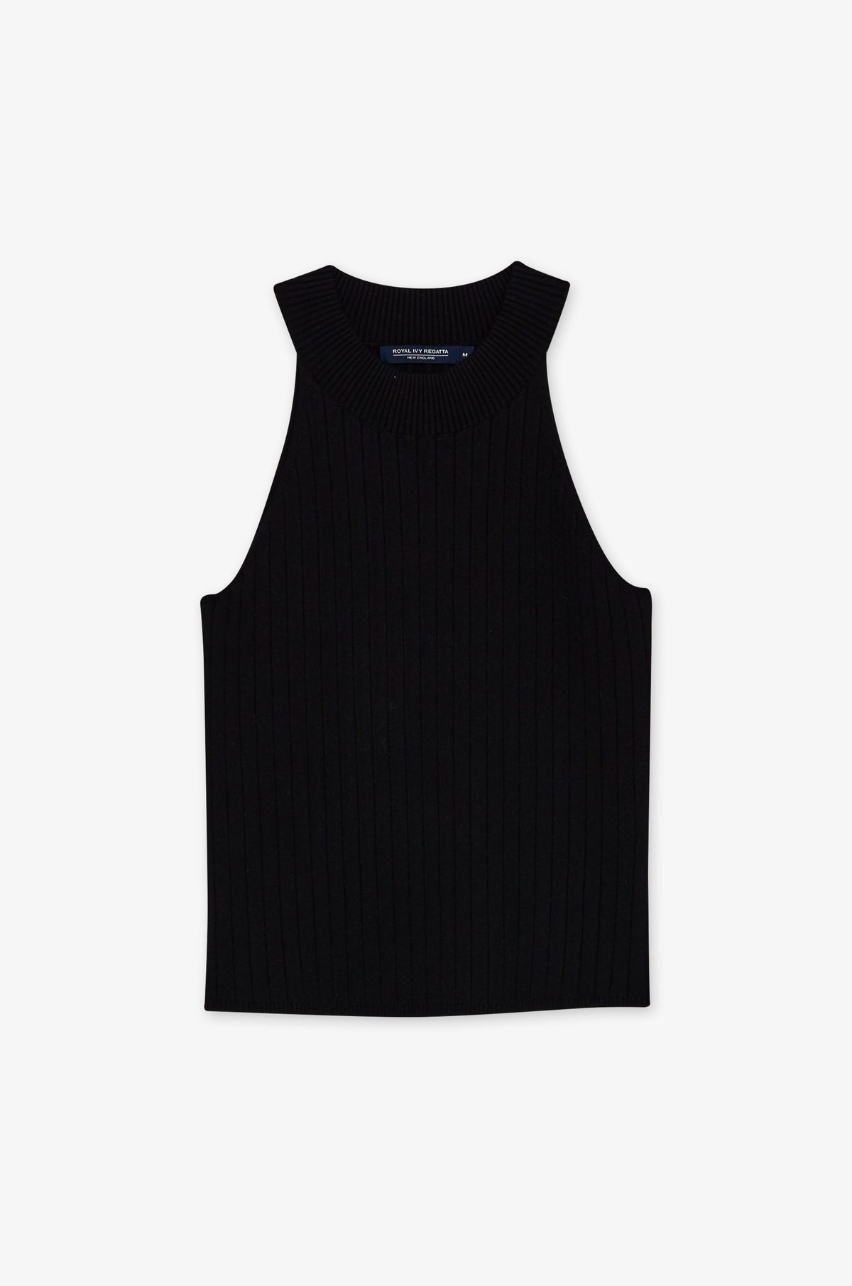 Minimal Crew Neck Sleeveless Vest