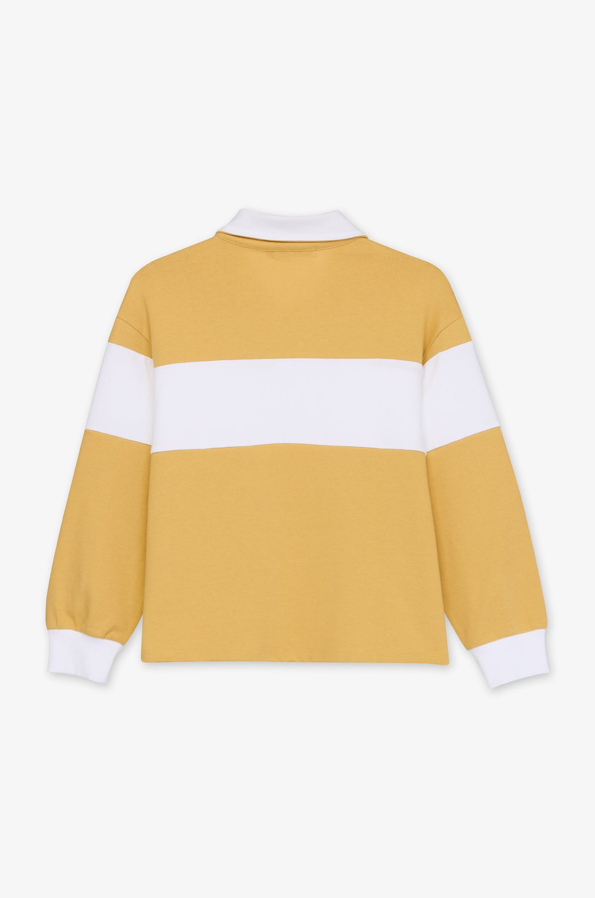 Chest Panel Long Sleeve Rugby Top