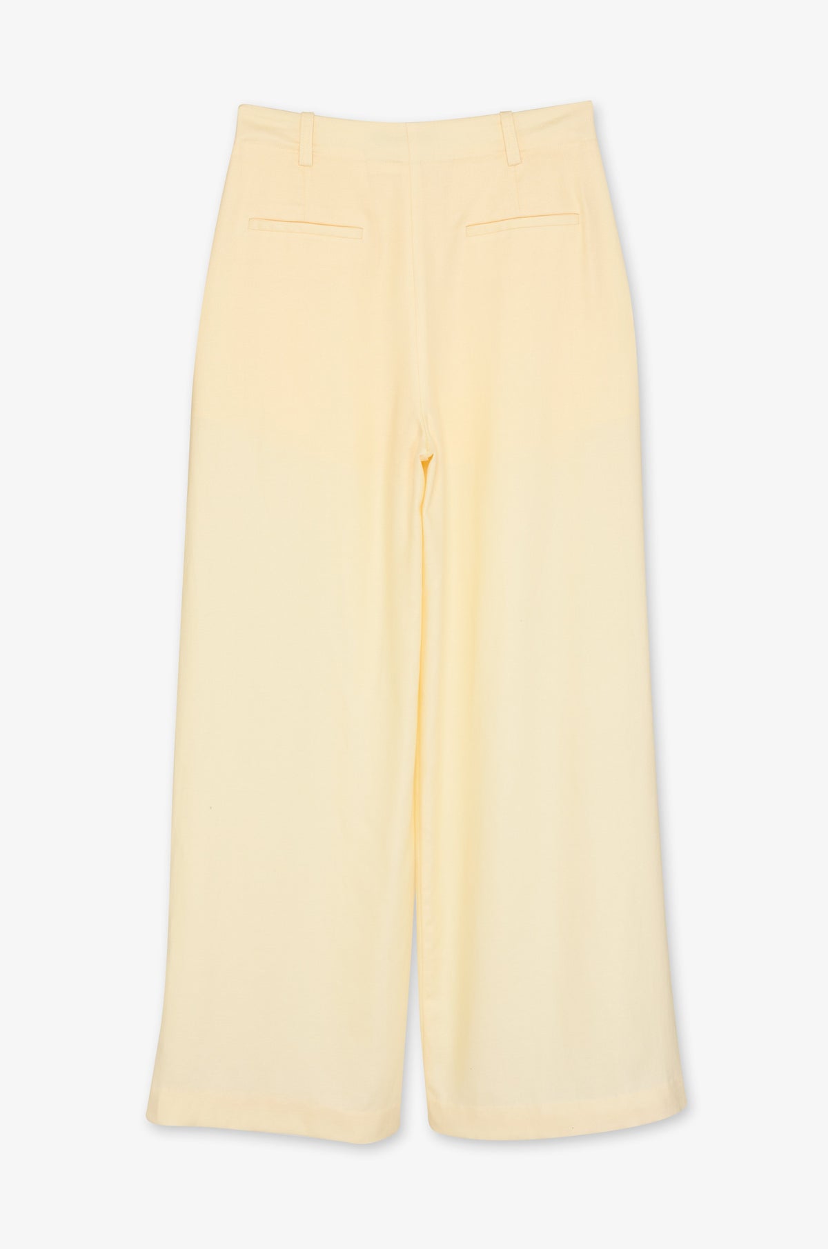 Soft Pleat Wide Leg Trousers