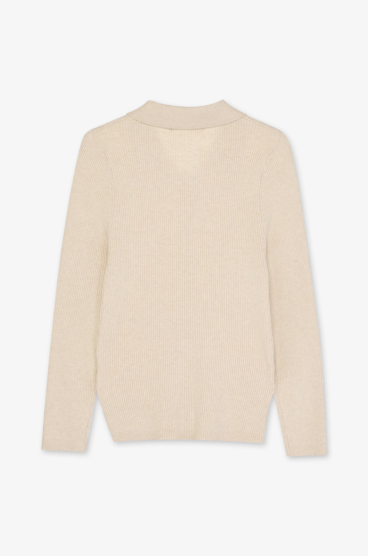 Wide Collar Zip Front Cardigan
