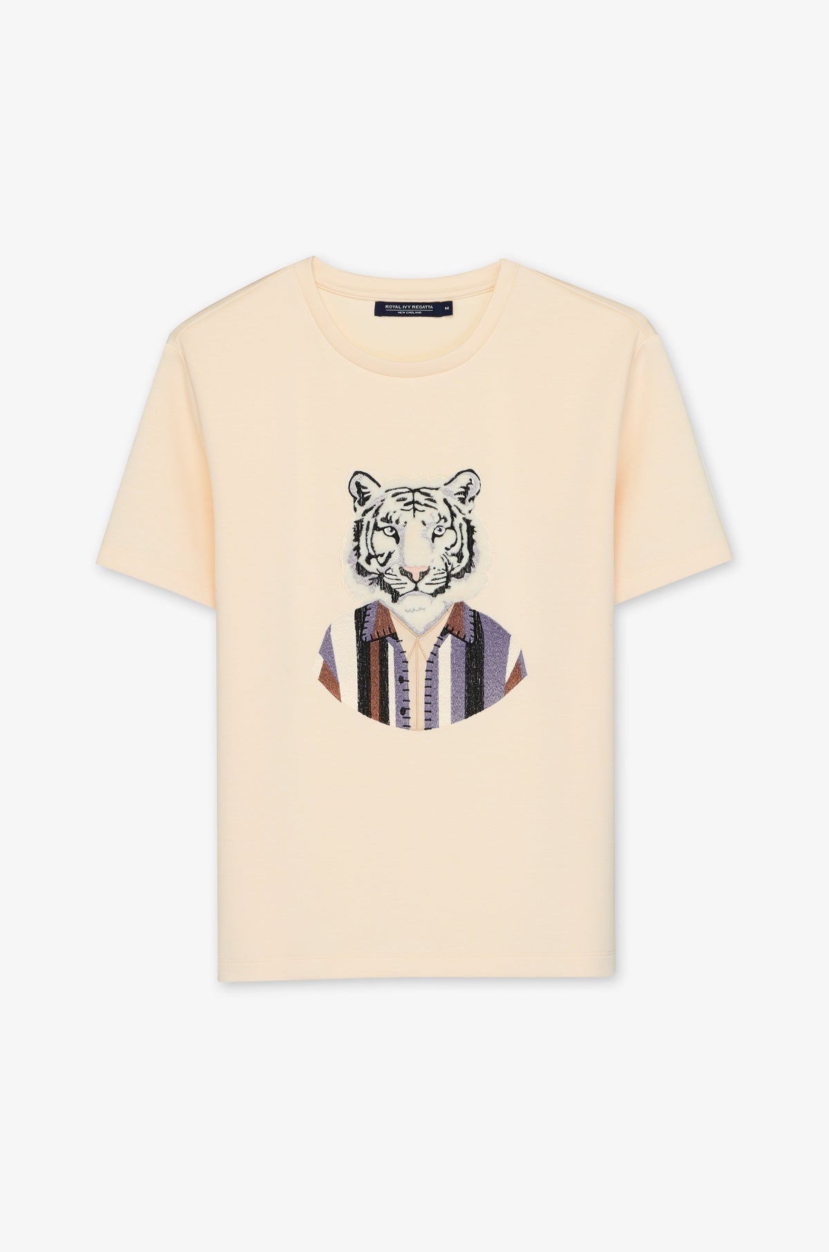 Animal Portrait Graphic Crew T-Shirt