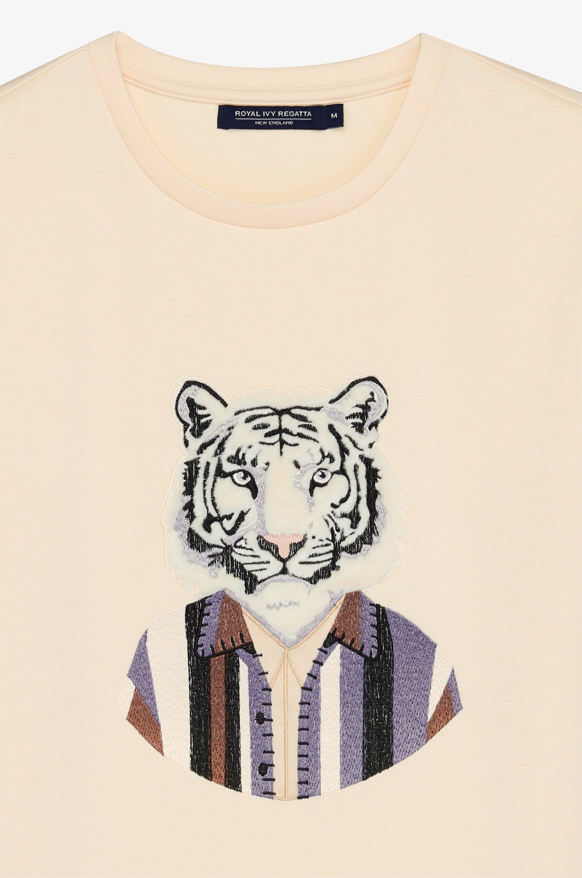 Animal Portrait Graphic Crew T-Shirt