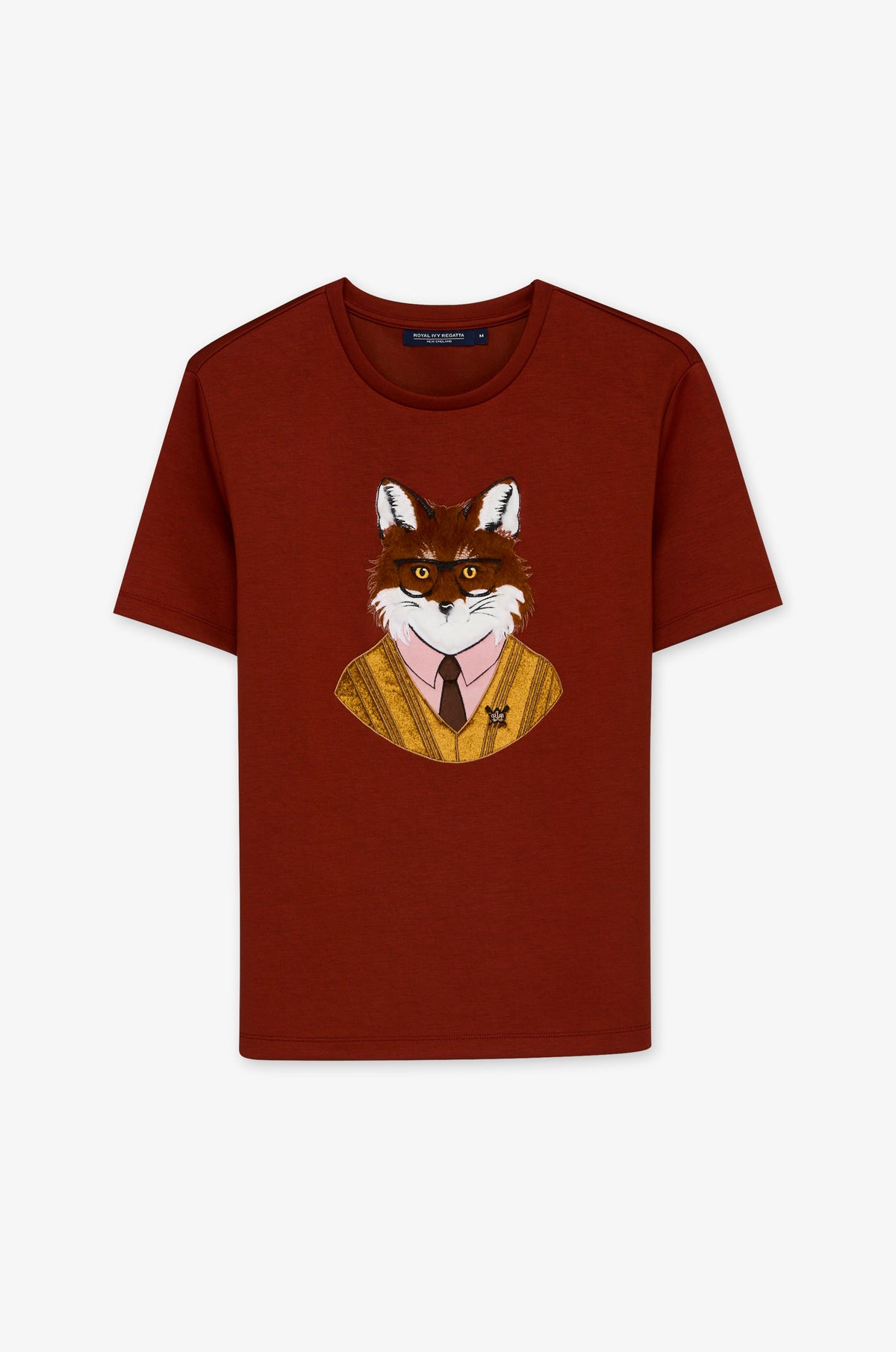 Rabbit Portrait Crew Neck T-Shirt