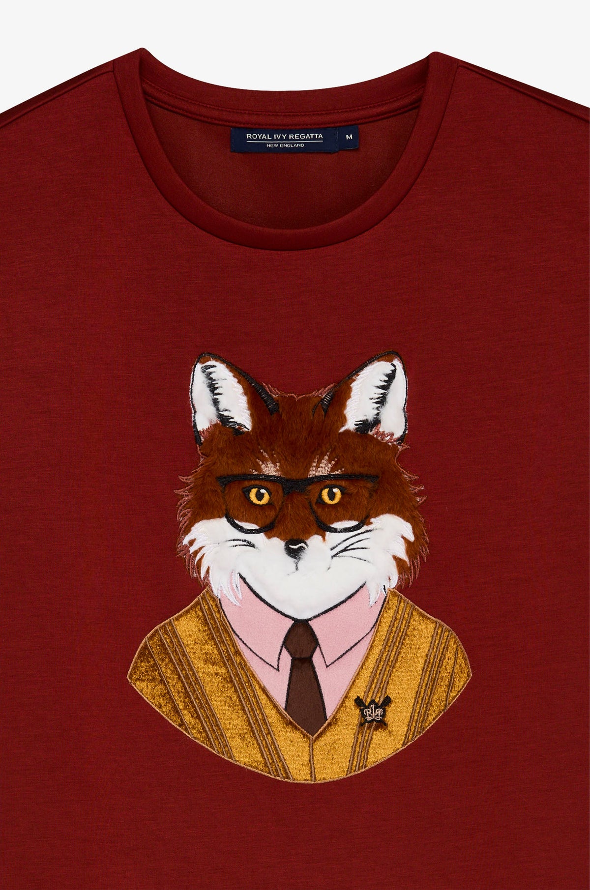 Rabbit Portrait Crew Neck T-Shirt